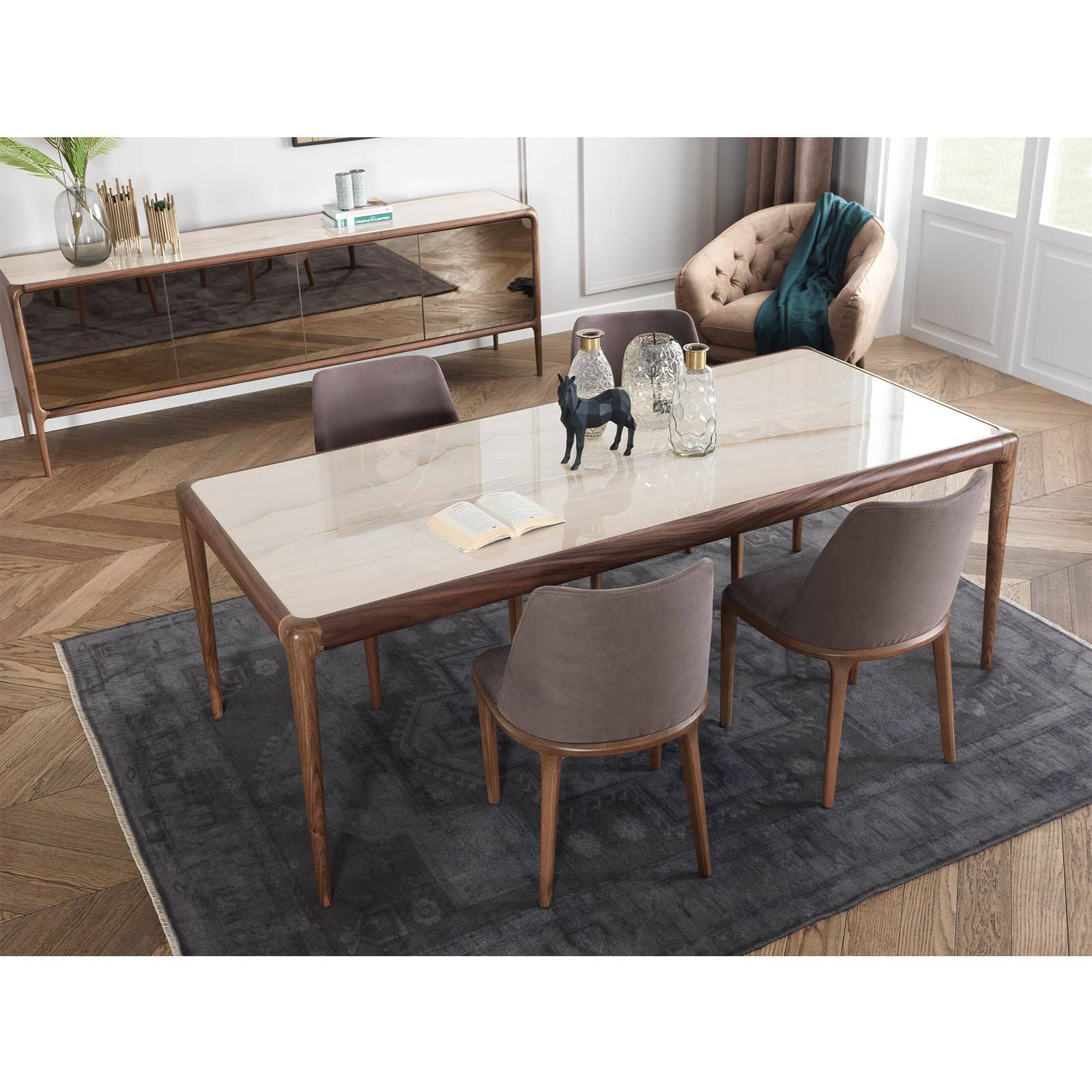 Icon Dining Table Icon003Table - Dining Tables - ebarza Furniture UAE | Shop Modern Furniture in Abu Dhabi & Dubai - مفروشات ايبازرا في الامارات | تسوق اثاث عصري وديكورات مميزة في دبي وابوظبي