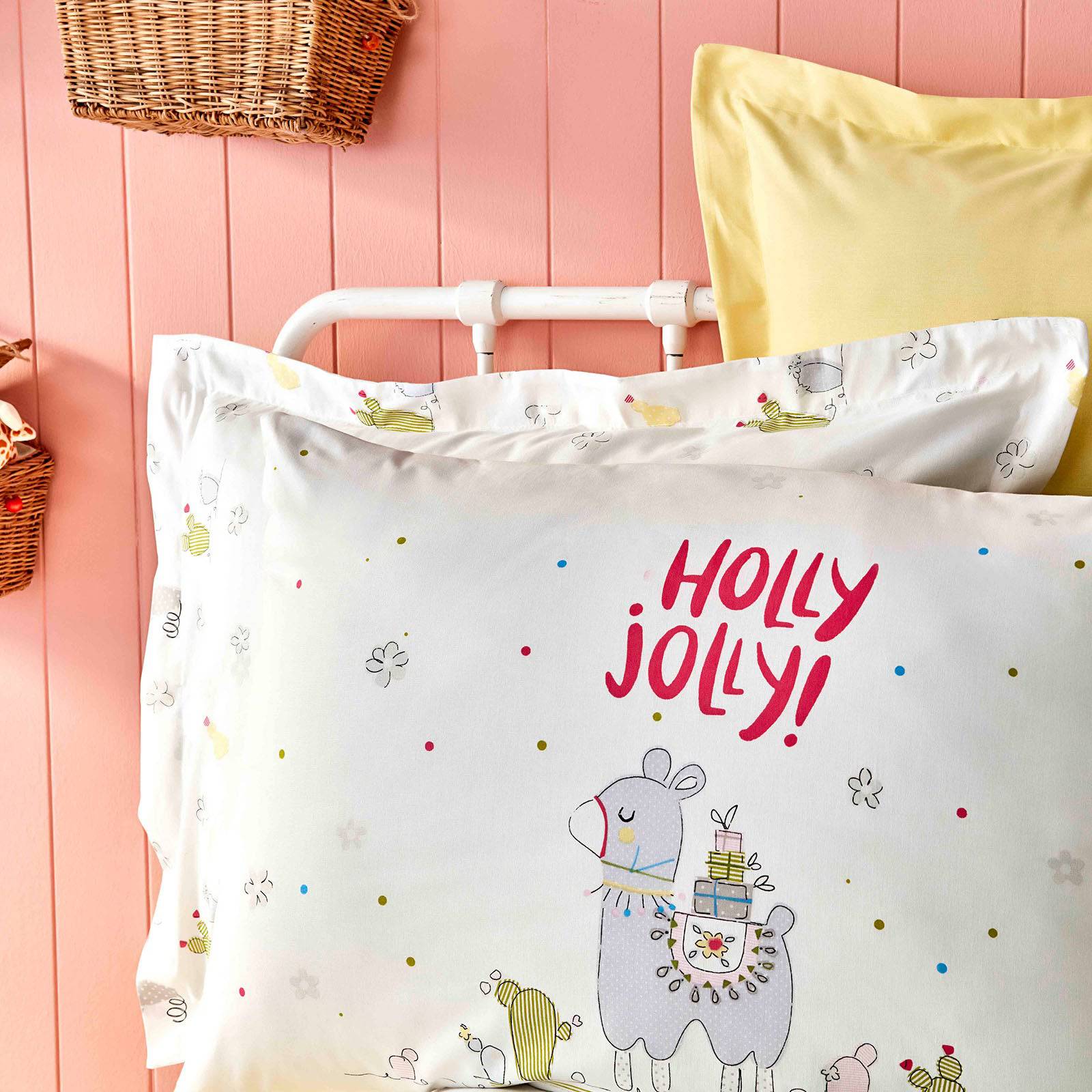 Jolly Pudra Set 200.16.01.0110 - Bedding - ebarza Furniture UAE | Shop Modern Furniture in Abu Dhabi & Dubai - مفروشات ايبازرا في الامارات | تسوق اثاث عصري وديكورات مميزة في دبي وابوظبي