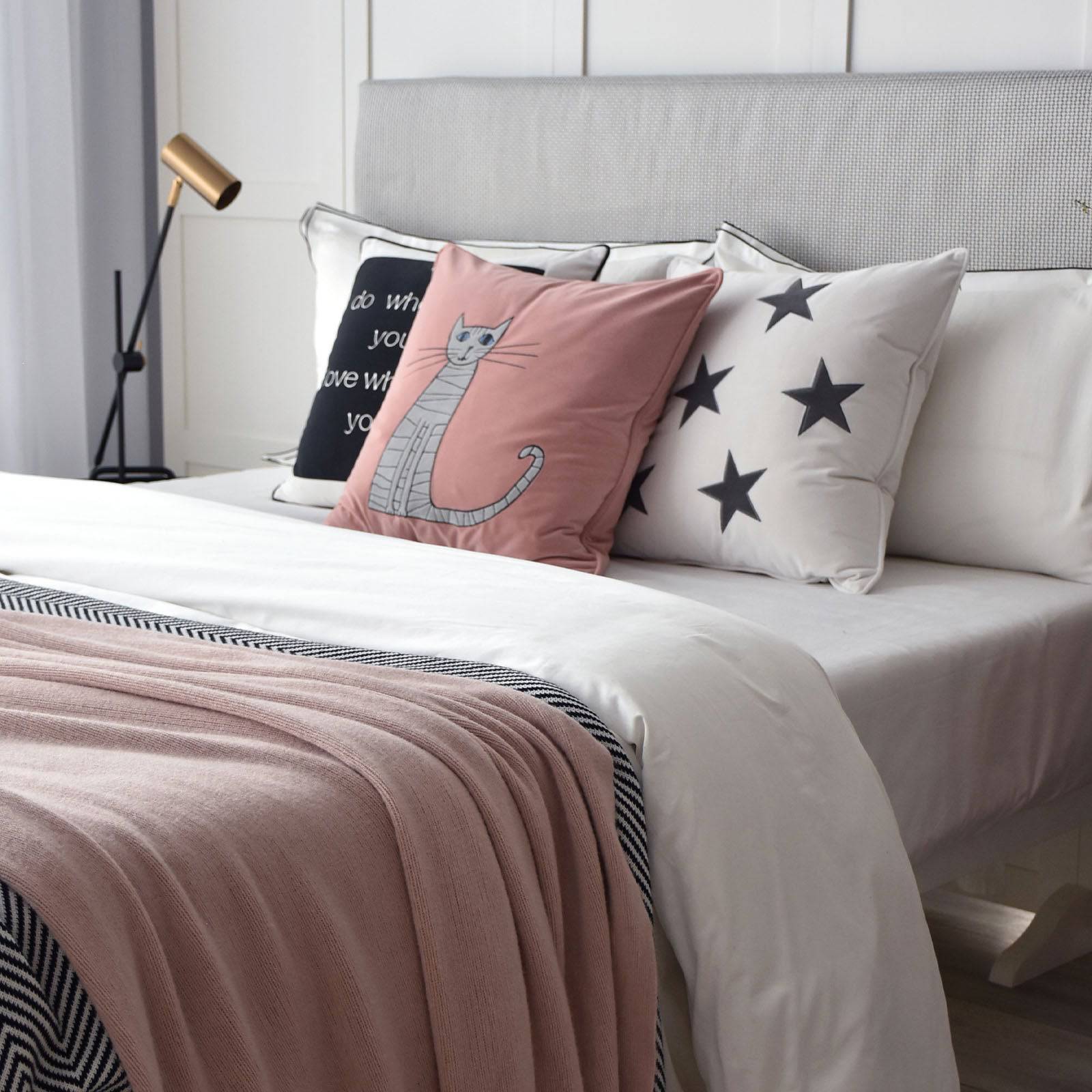 As Is - Jura Full Bedding Set Ebb-021 - DISPLAY ITEM - ebarza Furniture UAE | Shop Modern Furniture in Abu Dhabi & Dubai - مفروشات ايبازرا في الامارات | تسوق اثاث عصري وديكورات مميزة في دبي وابوظبي