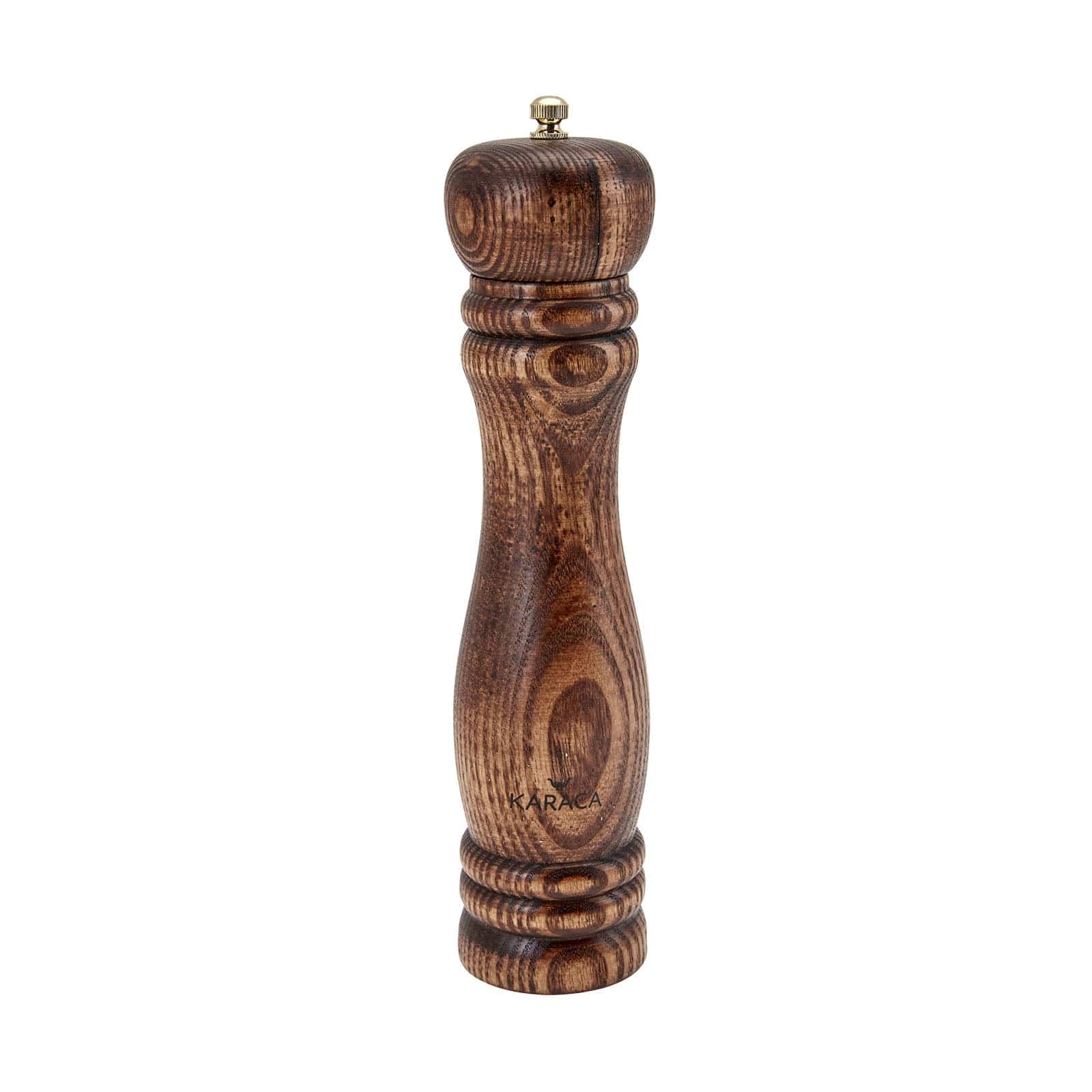 Karaca African 25,5 Cm Wooden Spice Mill 153.03.07.5743 - Spice Sets - ebarza Furniture UAE | Shop Modern Furniture in Abu Dhabi & Dubai - مفروشات ايبازرا في الامارات | تسوق اثاث عصري وديكورات مميزة في دبي وابوظبي