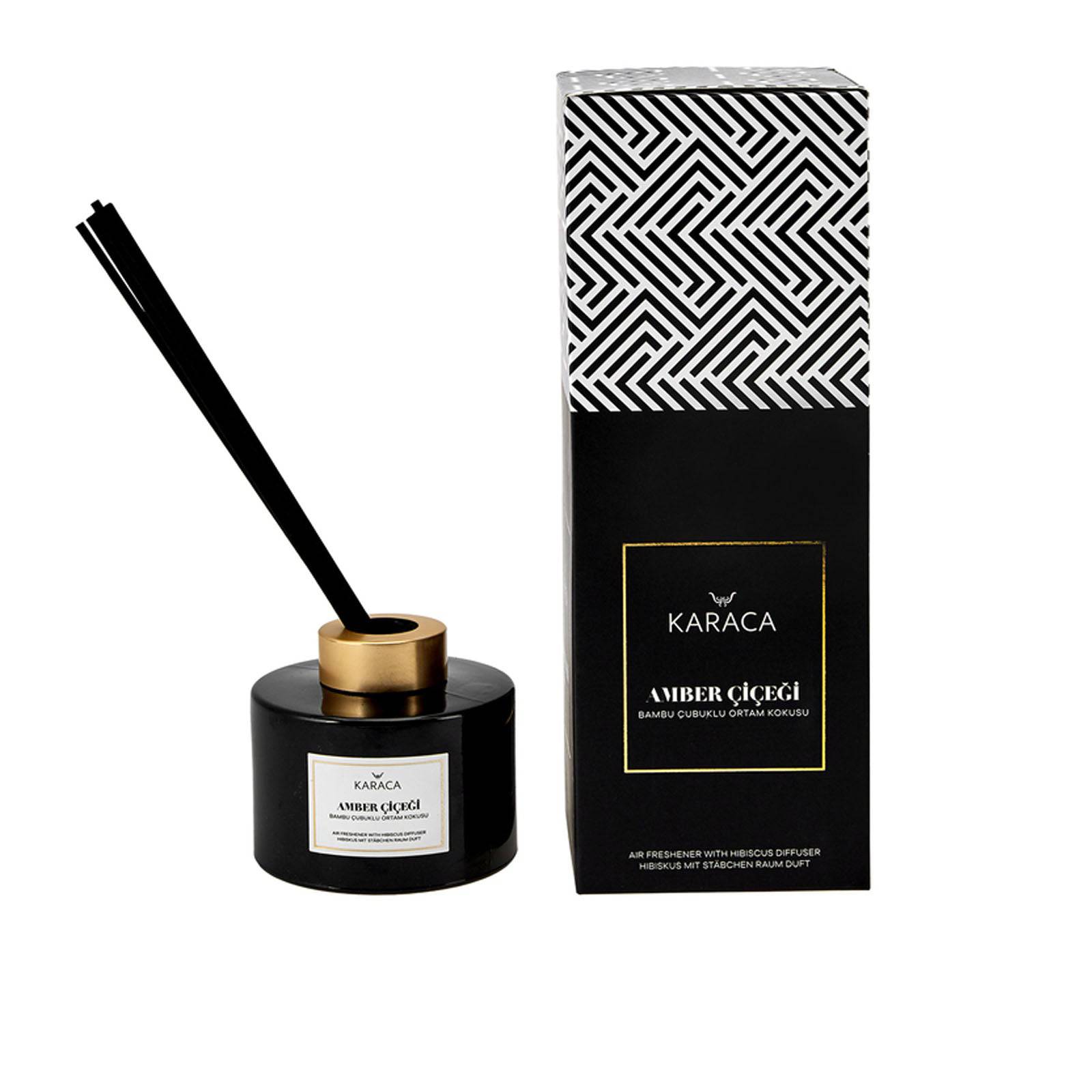 Karaca Ambient Scent With Amber Flower Stick 160 Ml 153.01.01.4302 - Stick Diffusers - ebarza Furniture UAE | Shop Modern Furniture in Abu Dhabi & Dubai - مفروشات ايبازرا في الامارات | تسوق اثاث عصري وديكورات مميزة في دبي وابوظبي