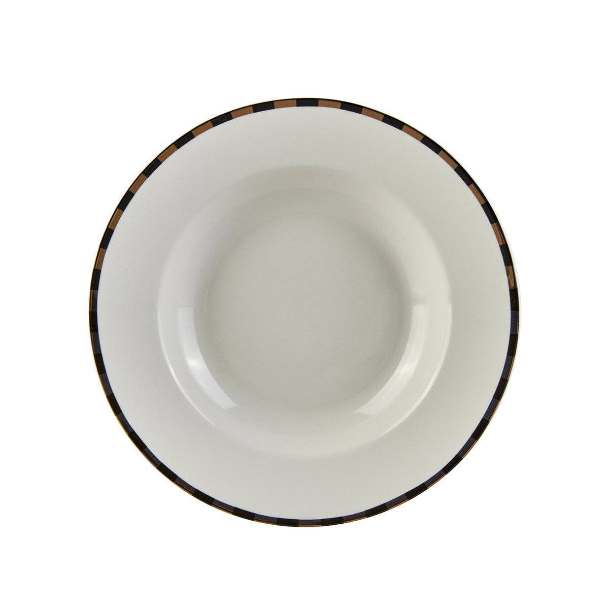 Karaca Aries Black 24 Pcs Dinnerware Set For 6 Persons 153.03.06.2400 - Dinnerware Sets - ebarza Furniture UAE | Shop Modern Furniture in Abu Dhabi & Dubai - مفروشات ايبازرا في الامارات | تسوق اثاث عصري وديكورات مميزة في دبي وابوظبي