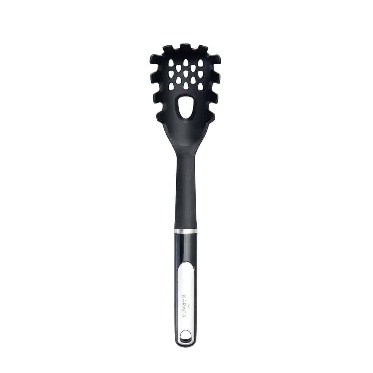 Karaca Cool Gray Pasta Spoon 153.03.07.8801 - Cookware Sets - ebarza Furniture UAE | Shop Modern Furniture in Abu Dhabi & Dubai - مفروشات ايبازرا في الامارات | تسوق اثاث عصري وديكورات مميزة في دبي وابوظبي