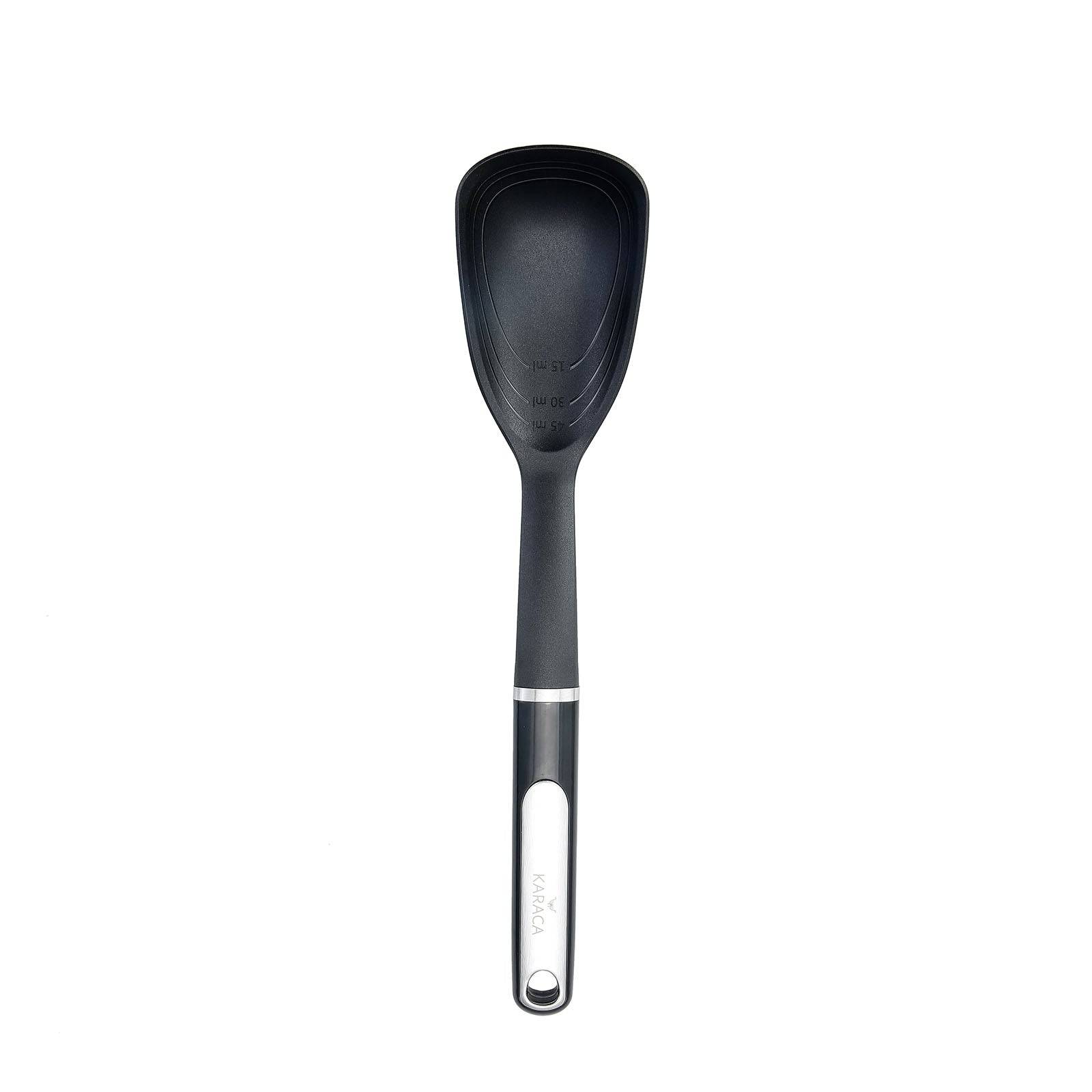 Karaca Cool Gray Serving Spoon 153.03.07.8800 - Cookware Sets - ebarza Furniture UAE | Shop Modern Furniture in Abu Dhabi & Dubai - مفروشات ايبازرا في الامارات | تسوق اثاث عصري وديكورات مميزة في دبي وابوظبي