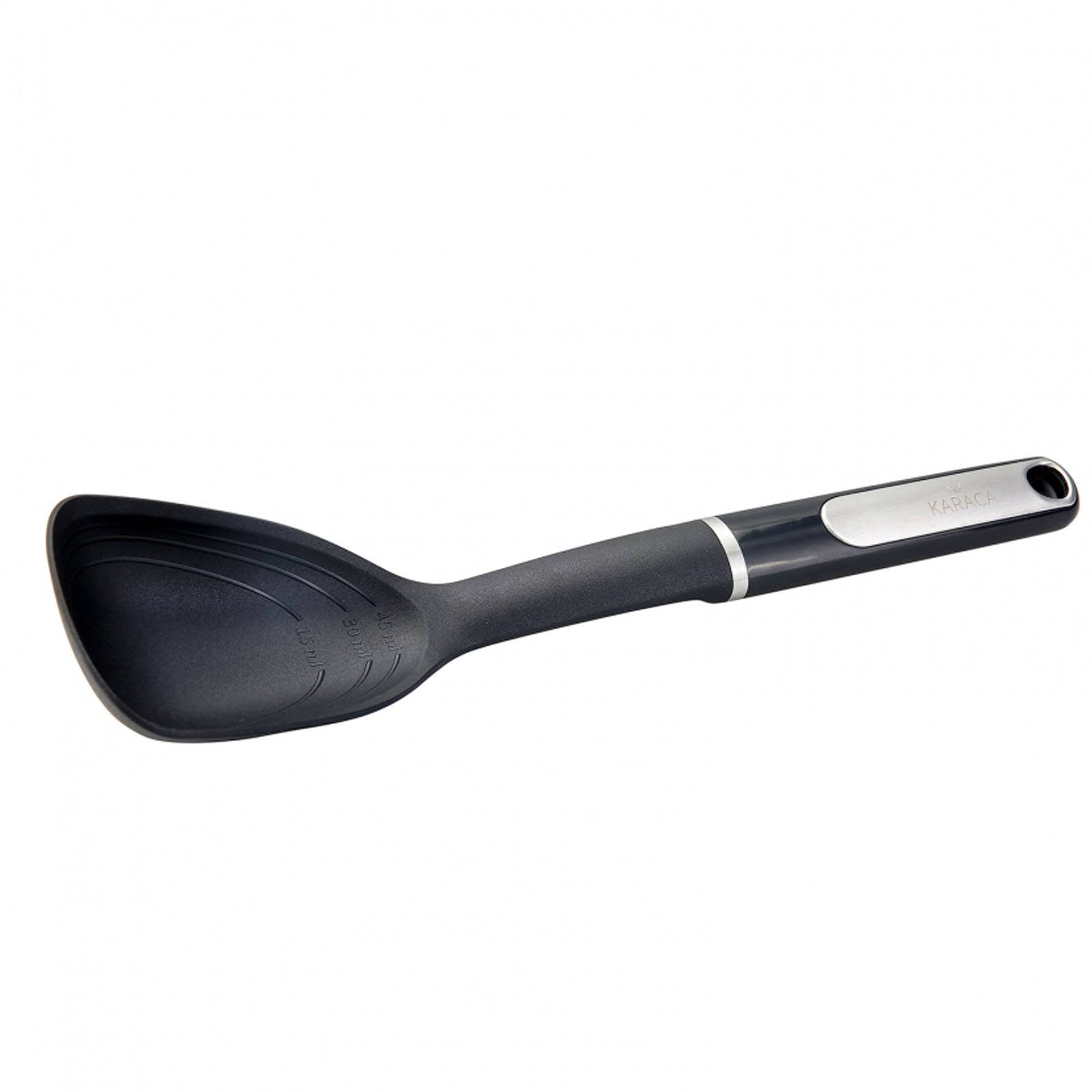 Karaca Cool Gray Serving Spoon 153.03.07.8800 - Cookware Sets - ebarza Furniture UAE | Shop Modern Furniture in Abu Dhabi & Dubai - مفروشات ايبازرا في الامارات | تسوق اثاث عصري وديكورات مميزة في دبي وابوظبي