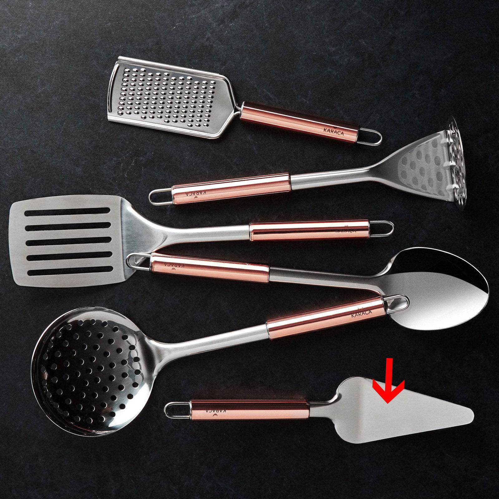 Karaca Copper Keen Spatula 153.03.07.3997 - Cookware Sets - ebarza Furniture UAE | Shop Modern Furniture in Abu Dhabi & Dubai - مفروشات ايبازرا في الامارات | تسوق اثاث عصري وديكورات مميزة في دبي وابوظبي