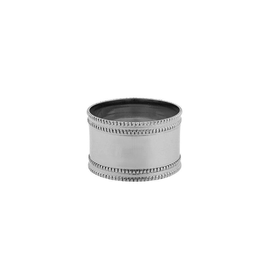 Karaca Dots 2 Pcs Silver Napkin Ring 153.21.01.0167 - Napkin Rings - ebarza Furniture UAE | Shop Modern Furniture in Abu Dhabi & Dubai - مفروشات ايبازرا في الامارات | تسوق اثاث عصري وديكورات مميزة في دبي وابوظبي