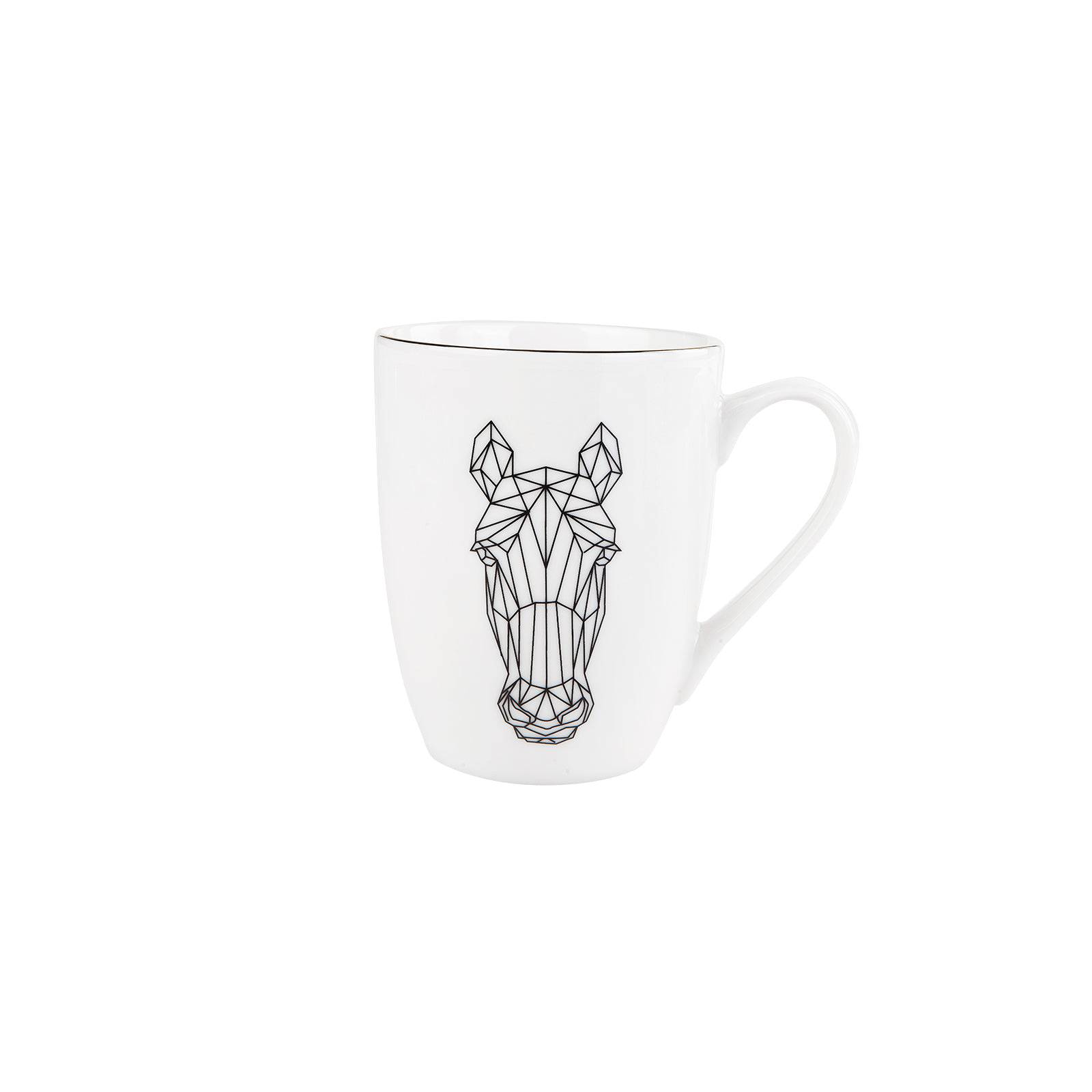 Karaca Draft Horse set of 2 Mug 153.03.06.1757 - Mugs - ebarza Furniture UAE | Shop Modern Furniture in Abu Dhabi & Dubai - مفروشات ايبازرا في الامارات | تسوق اثاث عصري وديكورات مميزة في دبي وابوظبي