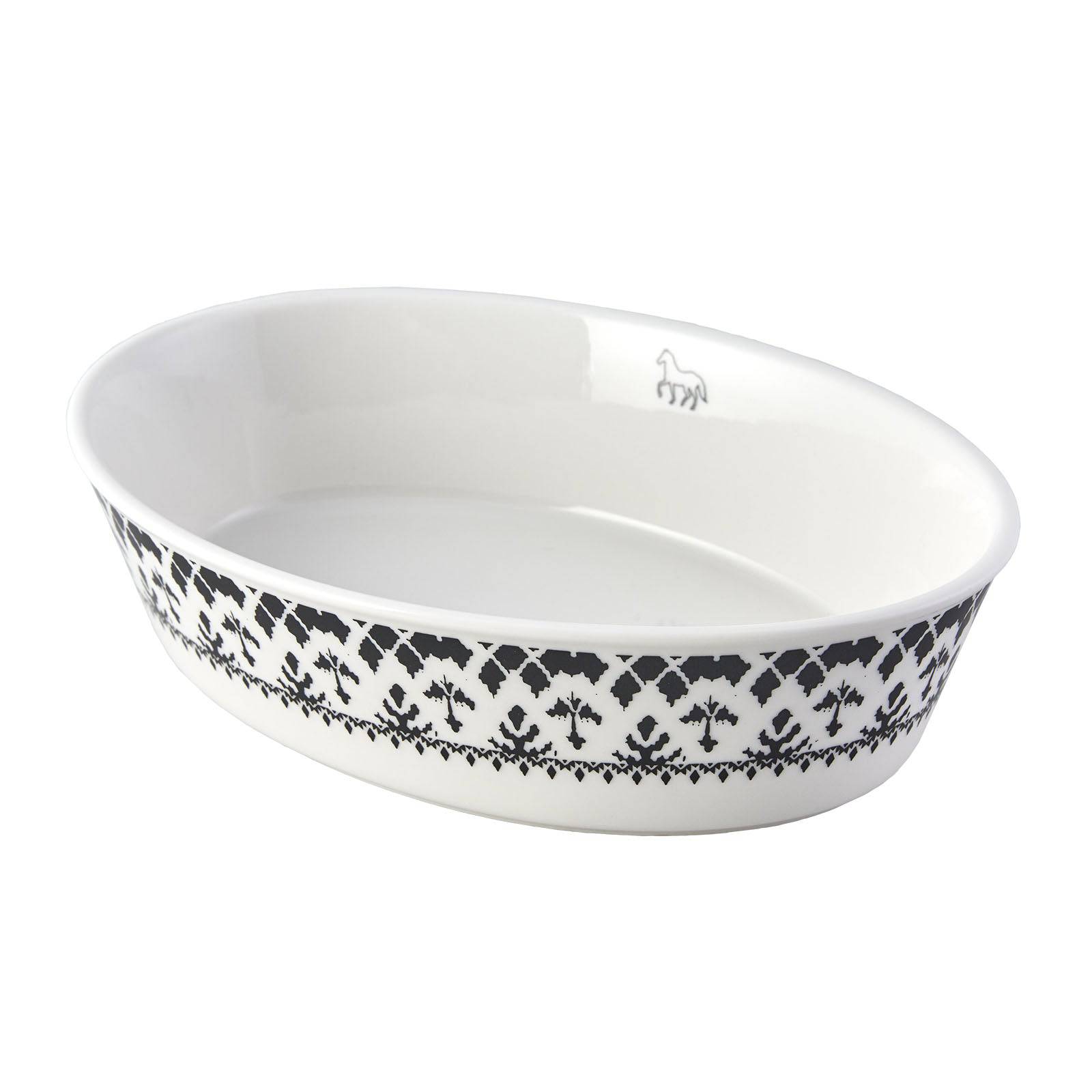 Karaca Feres 21,5 Cm Oval Oven Dish 153.03.07.8479 - Cookware Sets - ebarza Furniture UAE | Shop Modern Furniture in Abu Dhabi & Dubai - مفروشات ايبازرا في الامارات | تسوق اثاث عصري وديكورات مميزة في دبي وابوظبي