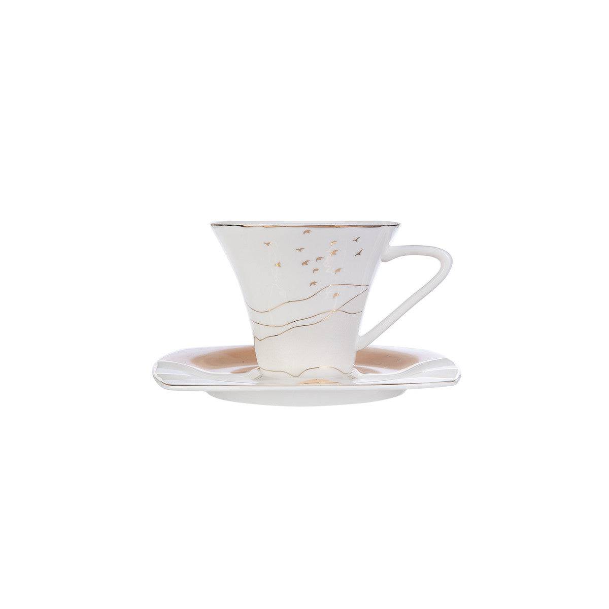 Karaca Fine Pearl Ocaso 26 Pieces 6 Person Square Breakfast Set 153.03.08.0296 - Dinnerware Sets - ebarza Furniture UAE | Shop Modern Furniture in Abu Dhabi & Dubai - مفروشات ايبازرا في الامارات | تسوق اثاث عصري وديكورات مميزة في دبي وابوظبي