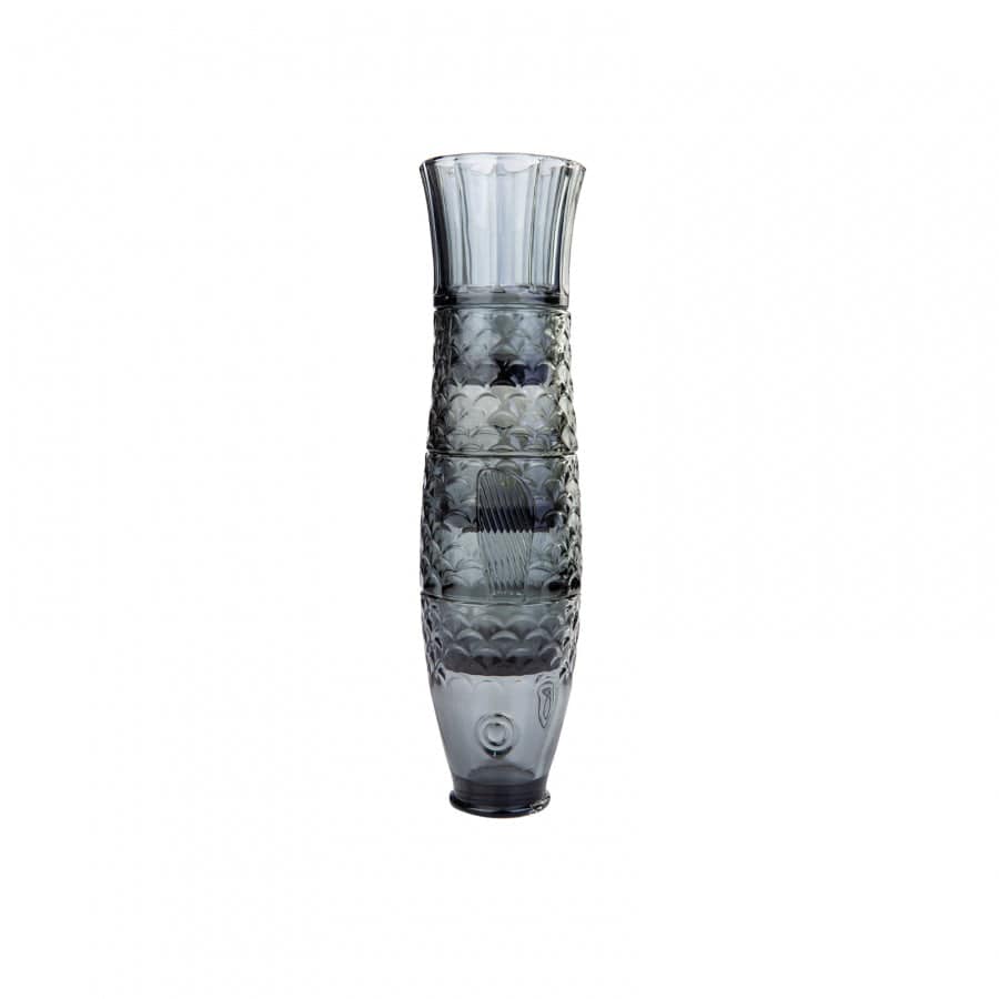 Karaca Fish 4 Pieces Gray Glass 153.03.08.0223 - Drinkware - ebarza Furniture UAE | Shop Modern Furniture in Abu Dhabi & Dubai - مفروشات ايبازرا في الامارات | تسوق اثاث عصري وديكورات مميزة في دبي وابوظبي