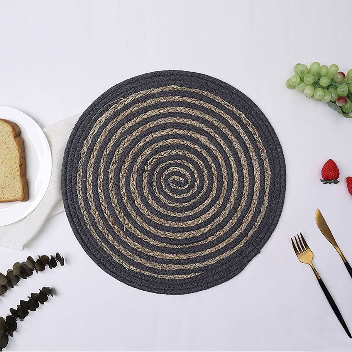 Karaca Greenhouse Gulf 2 Placemats Natural 153.20.01.0266 -  Placemats - ebarza Furniture UAE | Shop Modern Furniture in Abu Dhabi & Dubai - مفروشات ايبازرا في الامارات | تسوق اثاث عصري وديكورات مميزة في دبي وابوظبي