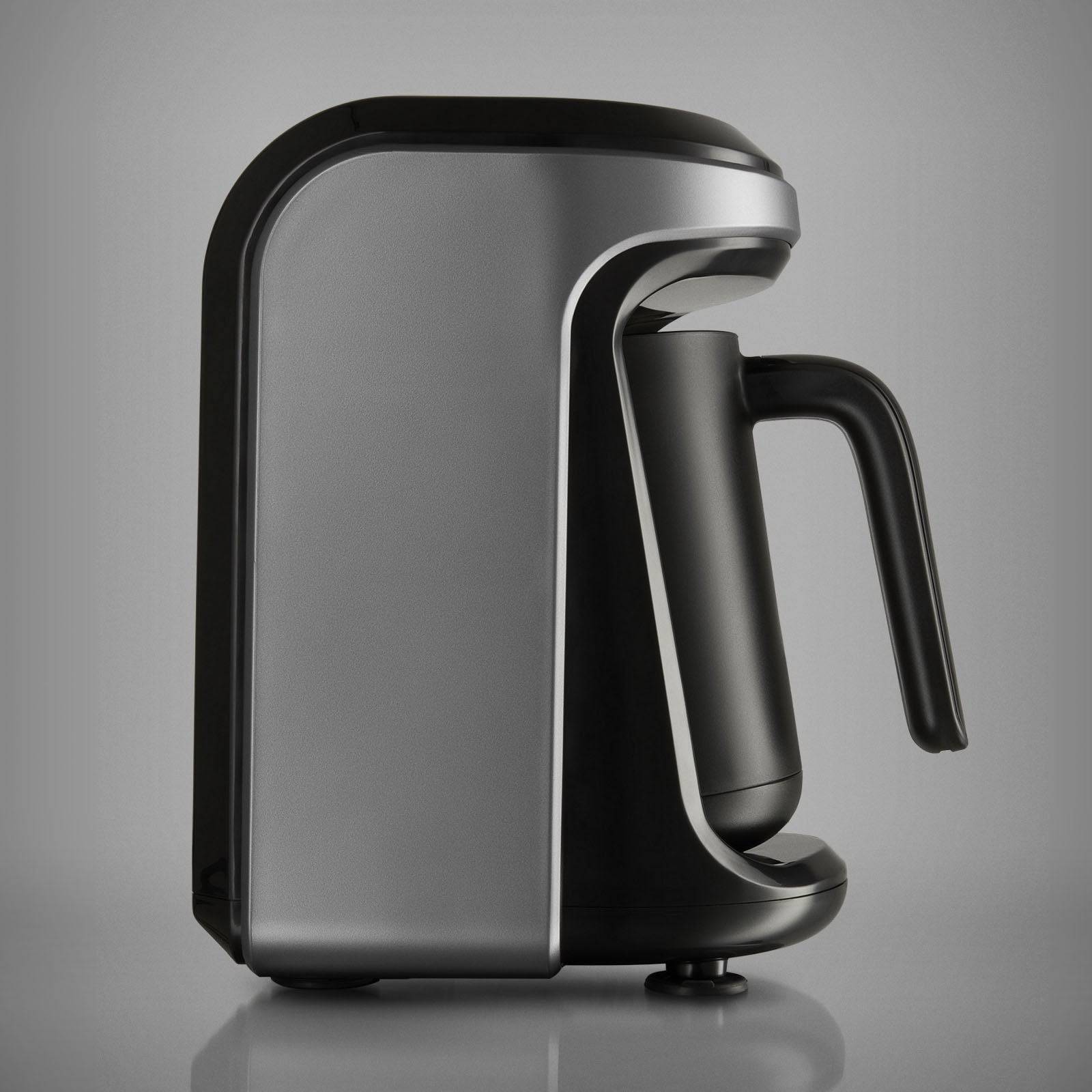 Karaca Hatir Hüp Turkish Coffee Machine Anthracite 153.01.06.4992 - Kitchen Appliances - ebarza Furniture UAE | Shop Modern Furniture in Abu Dhabi & Dubai - مفروشات ايبازرا في الامارات | تسوق اثاث عصري وديكورات مميزة في دبي وابوظبي