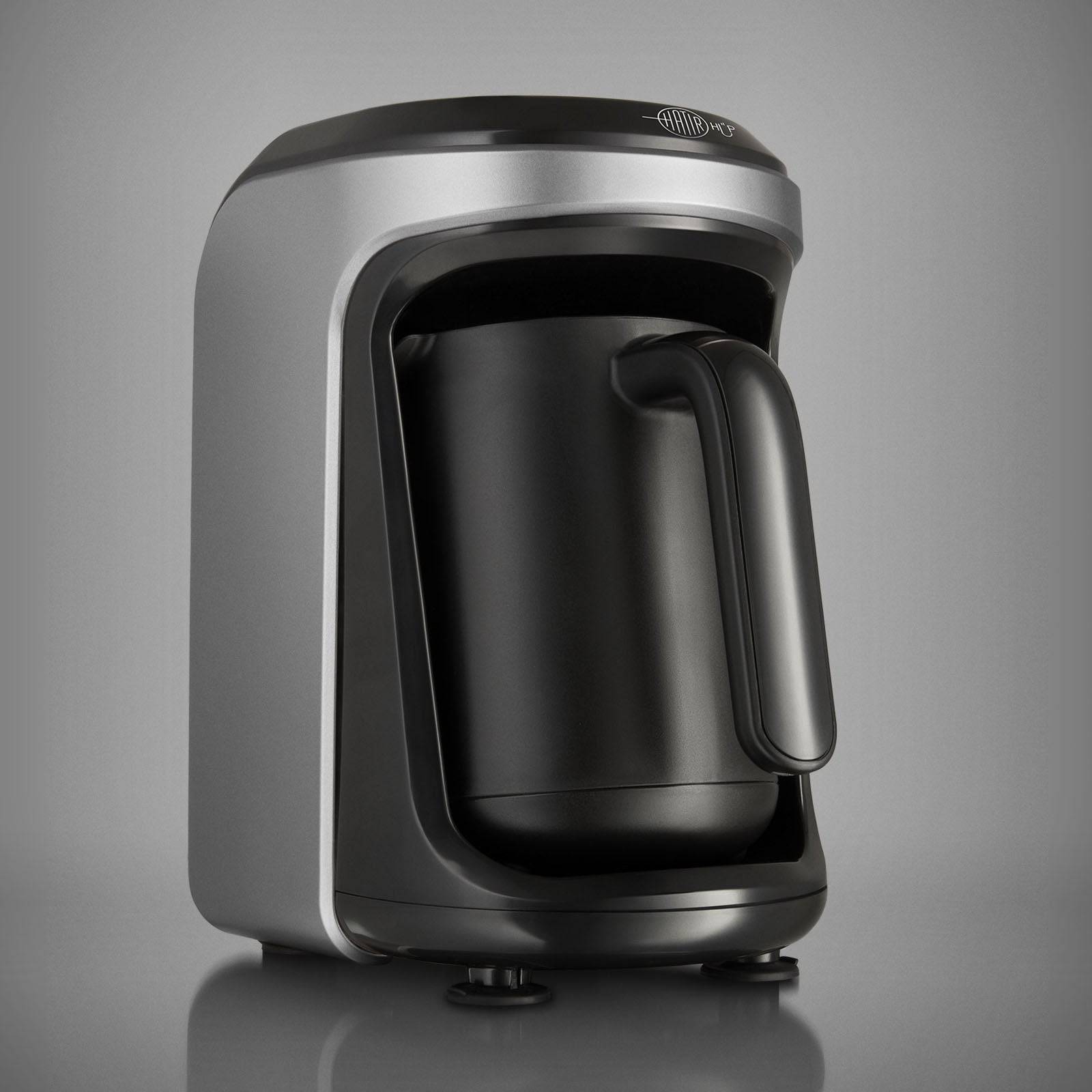 Karaca Hatir Hüp Turkish Coffee Machine Anthracite 153.01.06.4992 - Kitchen Appliances - ebarza Furniture UAE | Shop Modern Furniture in Abu Dhabi & Dubai - مفروشات ايبازرا في الامارات | تسوق اثاث عصري وديكورات مميزة في دبي وابوظبي