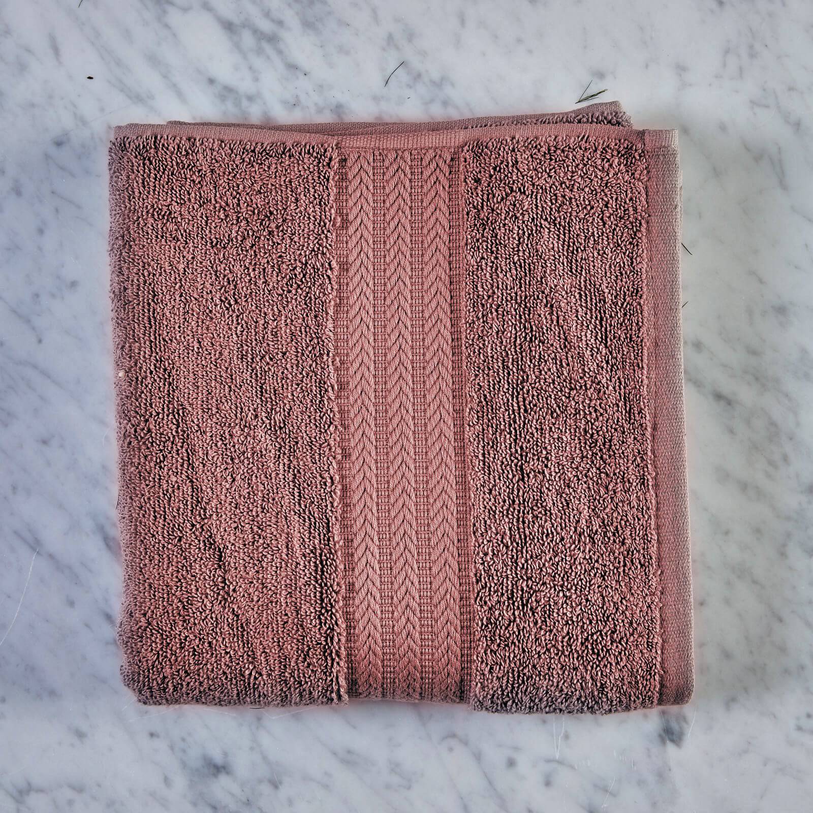 Karaca Home Charm Exclusive Dark Powder Towel 30X50 Cm 200.16.01.0138 - Towels - ebarza Furniture UAE | Shop Modern Furniture in Abu Dhabi & Dubai - مفروشات ايبازرا في الامارات | تسوق اثاث عصري وديكورات مميزة في دبي وابوظبي