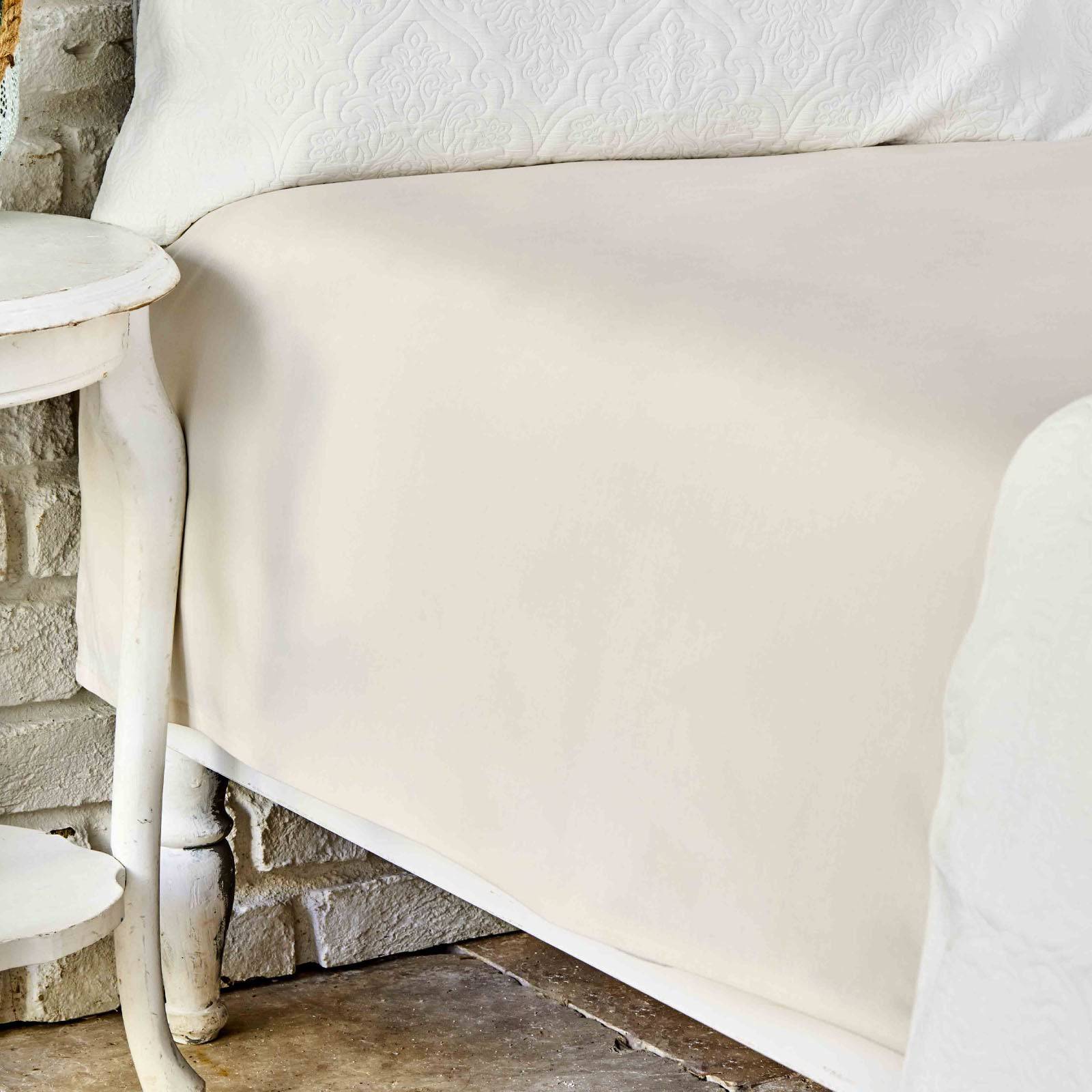 Karaca Home Dreamy Beige Cotton Double Bed Sheet 200.16.01.0364 - Bed Sheets - ebarza Furniture UAE | Shop Modern Furniture in Abu Dhabi & Dubai - مفروشات ايبازرا في الامارات | تسوق اثاث عصري وديكورات مميزة في دبي وابوظبي
