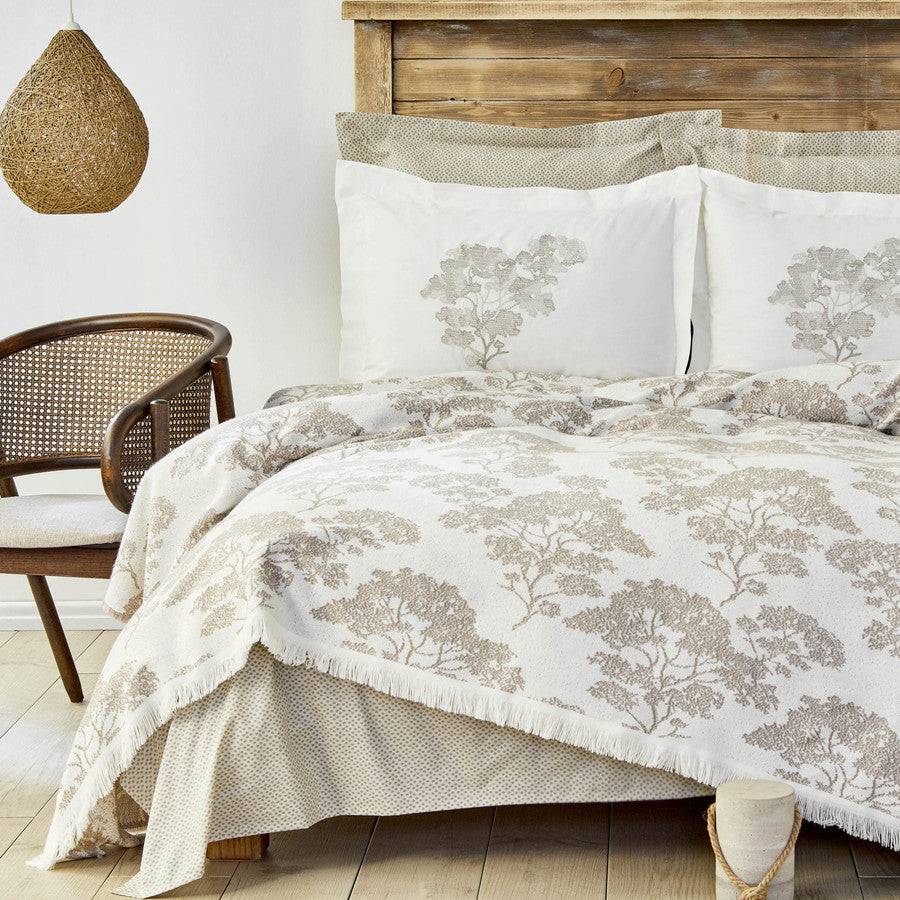 Karaca Home Edita Gray Double Nish Set 200.19.01.0141 -  Bedding - ebarza Furniture UAE | Shop Modern Furniture in Abu Dhabi & Dubai - مفروشات ايبازرا في الامارات | تسوق اثاث عصري وديكورات مميزة في دبي وابوظبي