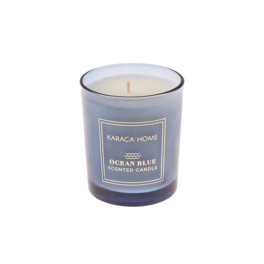 Karaca Home Ocean Blue Scented Candle 300.21.02.0052 - Candles - ebarza Furniture UAE | Shop Modern Furniture in Abu Dhabi & Dubai - مفروشات ايبازرا في الامارات | تسوق اثاث عصري وديكورات مميزة في دبي وابوظبي