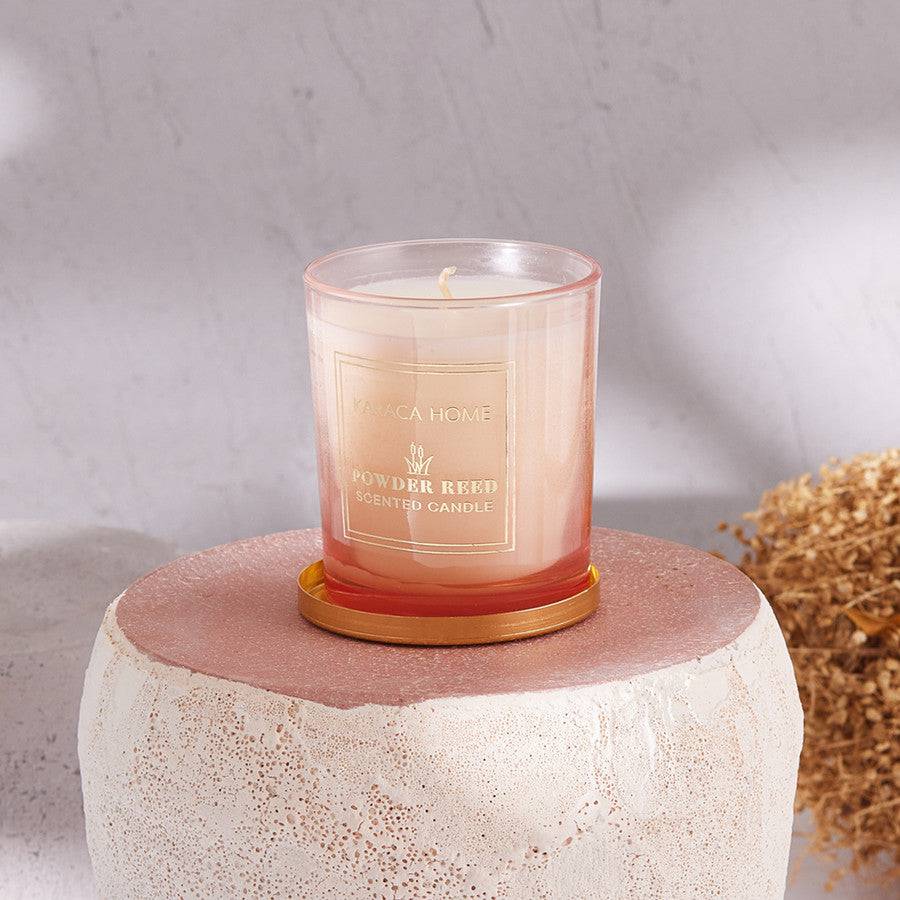 Karaca Home Powder Reed Scented Candle 300.21.02.0067 - Candles - ebarza Furniture UAE | Shop Modern Furniture in Abu Dhabi & Dubai - مفروشات ايبازرا في الامارات | تسوق اثاث عصري وديكورات مميزة في دبي وابوظبي