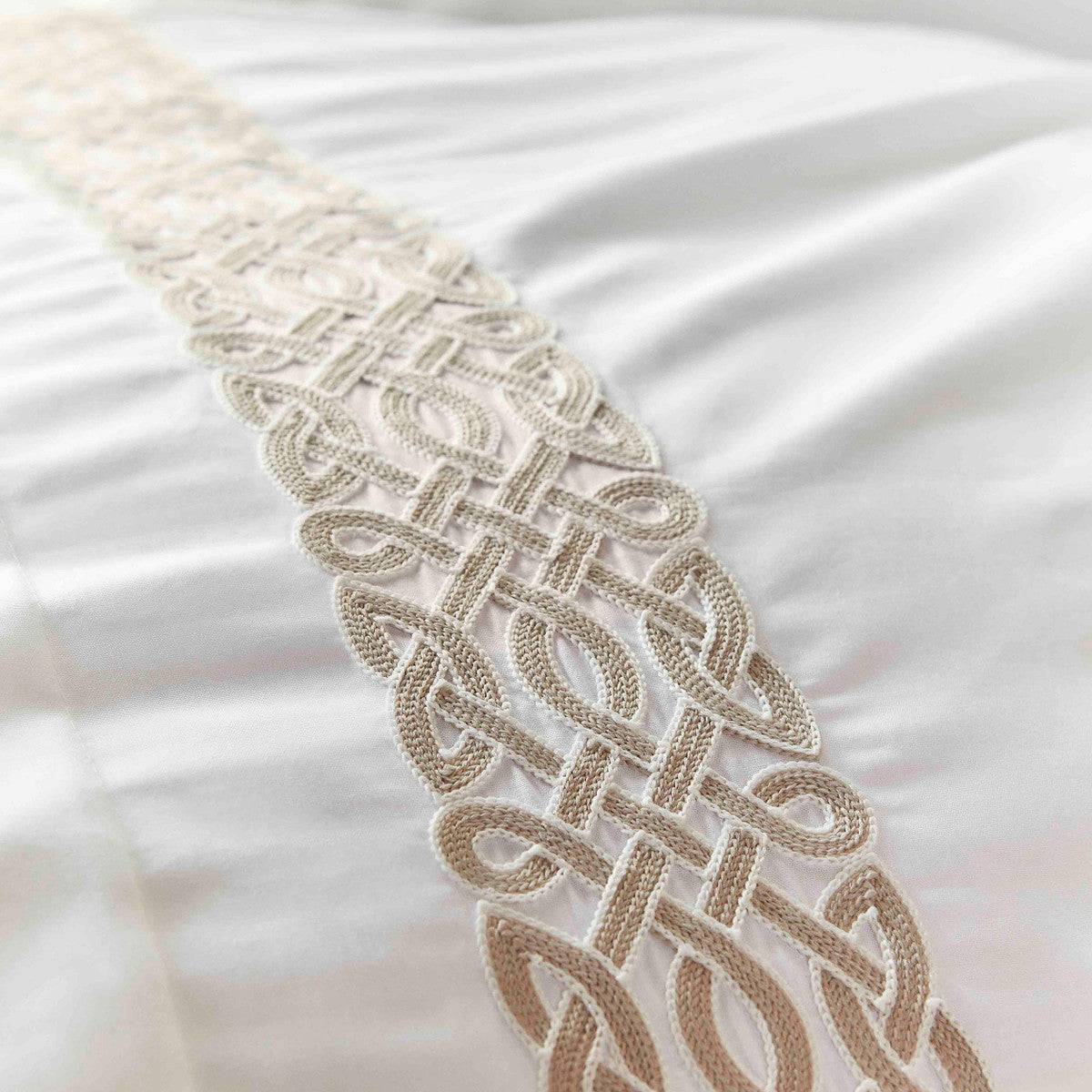 Karaca Home Rivoli Beige Cotton Filtered Double Duvet Cover Set 200.18.01.0186 -  Bedding - ebarza Furniture UAE | Shop Modern Furniture in Abu Dhabi & Dubai - مفروشات ايبازرا في الامارات | تسوق اثاث عصري وديكورات مميزة في دبي وابوظبي