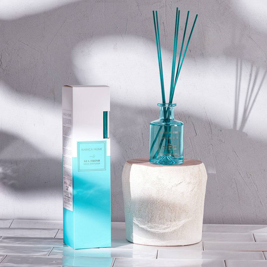 Karaca Home Sea Fresh Room Fragrance With Fragrance Sticks 300.21.02.0068 - Stick Diffusers - ebarza Furniture UAE | Shop Modern Furniture in Abu Dhabi & Dubai - مفروشات ايبازرا في الامارات | تسوق اثاث عصري وديكورات مميزة في دبي وابوظبي