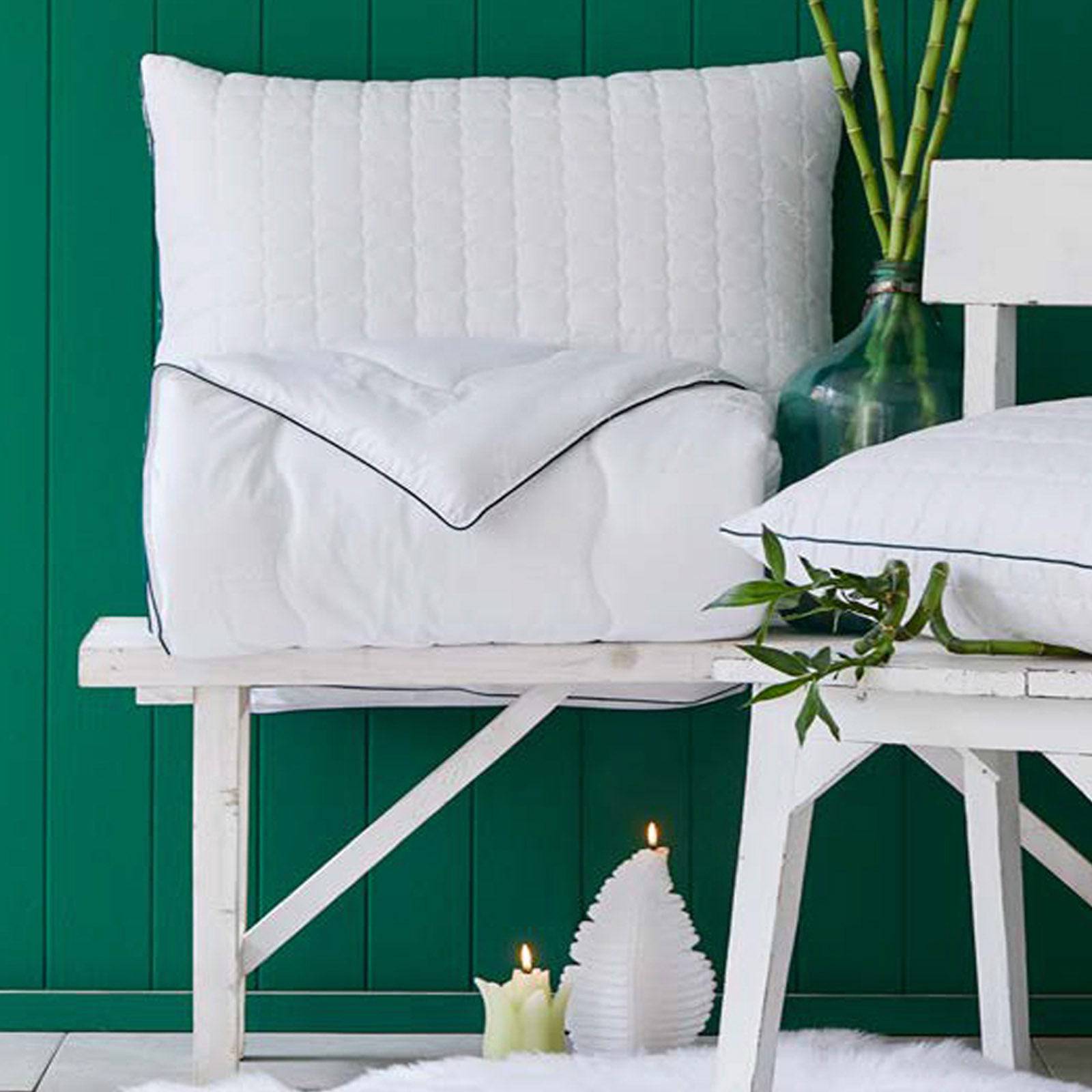 Karaca Home Single Bamboo Quilt - 1 Piece Bamboo Pillow Gift 200.15.01.0257 -  Cushions - ebarza Furniture UAE | Shop Modern Furniture in Abu Dhabi & Dubai - مفروشات ايبازرا في الامارات | تسوق اثاث عصري وديكورات مميزة في دبي وابوظبي