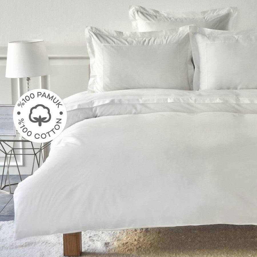 Karaca Home White Collection Moonrise 100% Cotton Double Duvet Cover Set 200.18.01.0644 -  Bedding - ebarza Furniture UAE | Shop Modern Furniture in Abu Dhabi & Dubai - مفروشات ايبازرا في الامارات | تسوق اثاث عصري وديكورات مميزة في دبي وابوظبي