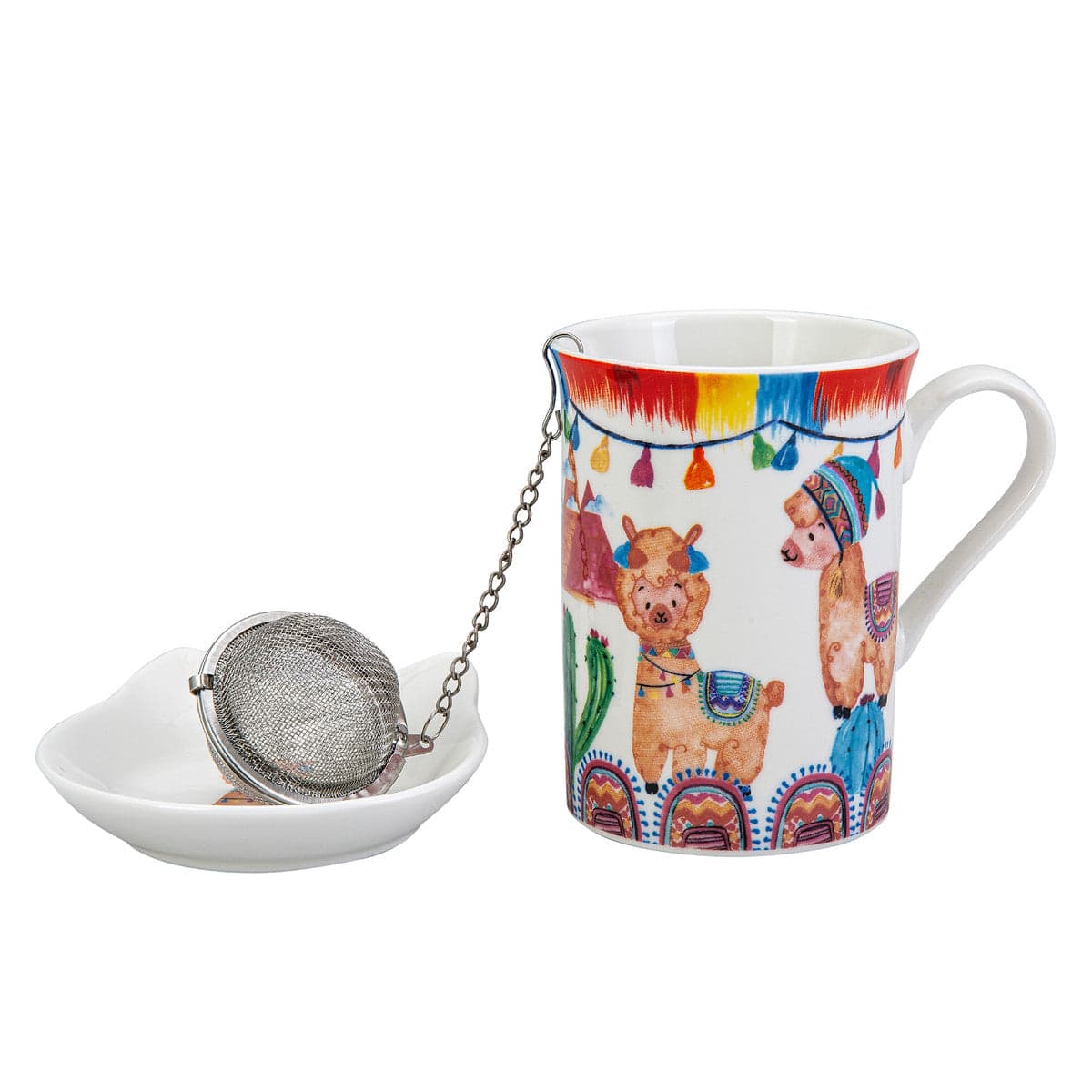 Karaca Lama Mug Set 153.03.07.9412 - Mugs - ebarza Furniture UAE | Shop Modern Furniture in Abu Dhabi & Dubai - مفروشات ايبازرا في الامارات | تسوق اثاث عصري وديكورات مميزة في دبي وابوظبي