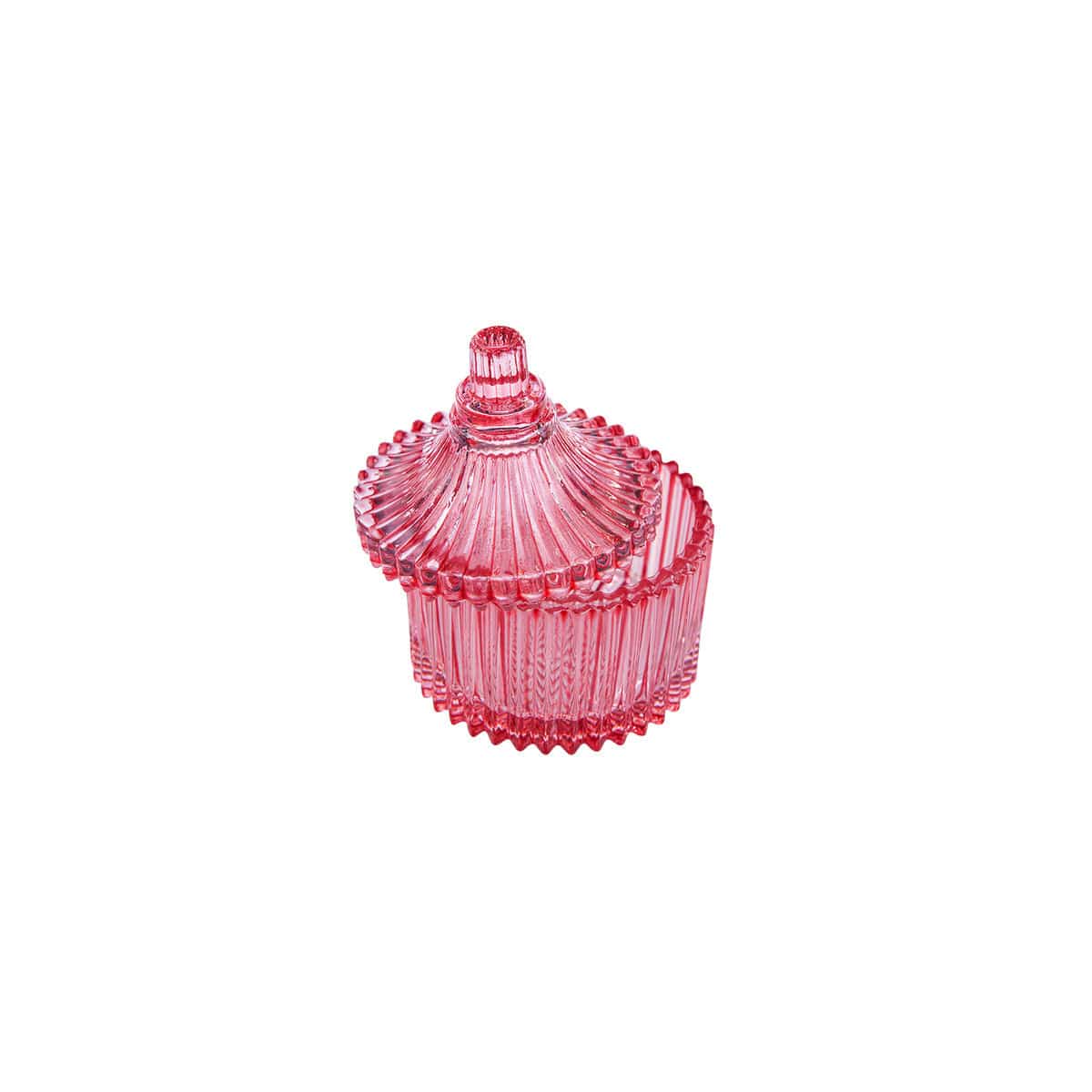 Karaca Mini Lidded Turkish Delight Holder Pink 153.21.01.0191 -  Delight Holders - ebarza Furniture UAE | Shop Modern Furniture in Abu Dhabi & Dubai - مفروشات ايبازرا في الامارات | تسوق اثاث عصري وديكورات مميزة في دبي وابوظبي