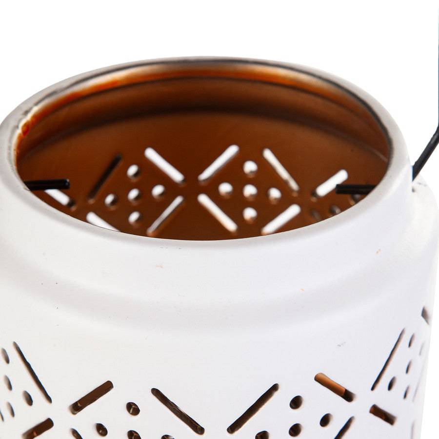 Karaca Nature White Lantern 153.20.01.0191 - Candle Holders - ebarza Furniture UAE | Shop Modern Furniture in Abu Dhabi & Dubai - مفروشات ايبازرا في الامارات | تسوق اثاث عصري وديكورات مميزة في دبي وابوظبي