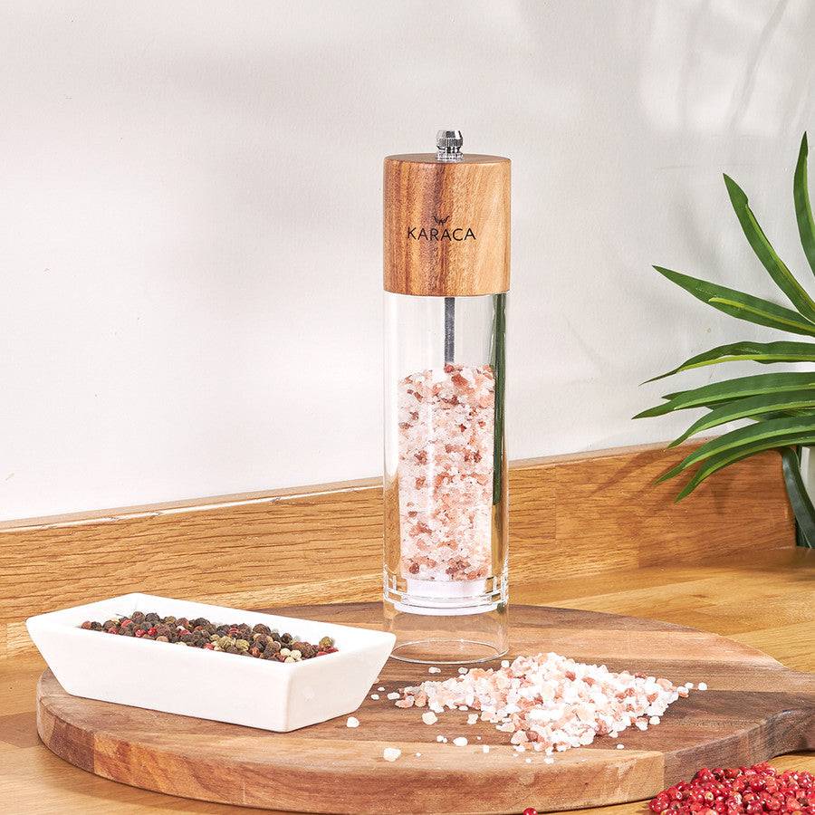 Karaca Net Spice Mill 20 Cm 153.03.06.2297 -  Spice Sets - ebarza Furniture UAE | Shop Modern Furniture in Abu Dhabi & Dubai - مفروشات ايبازرا في الامارات | تسوق اثاث عصري وديكورات مميزة في دبي وابوظبي