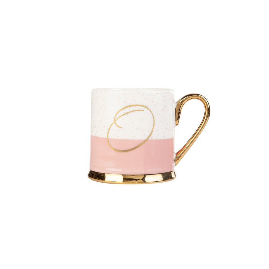 Karaca O Letter Mug 153.03.06.1622 -  Mugs - ebarza Furniture UAE | Shop Modern Furniture in Abu Dhabi & Dubai - مفروشات ايبازرا في الامارات | تسوق اثاث عصري وديكورات مميزة في دبي وابوظبي