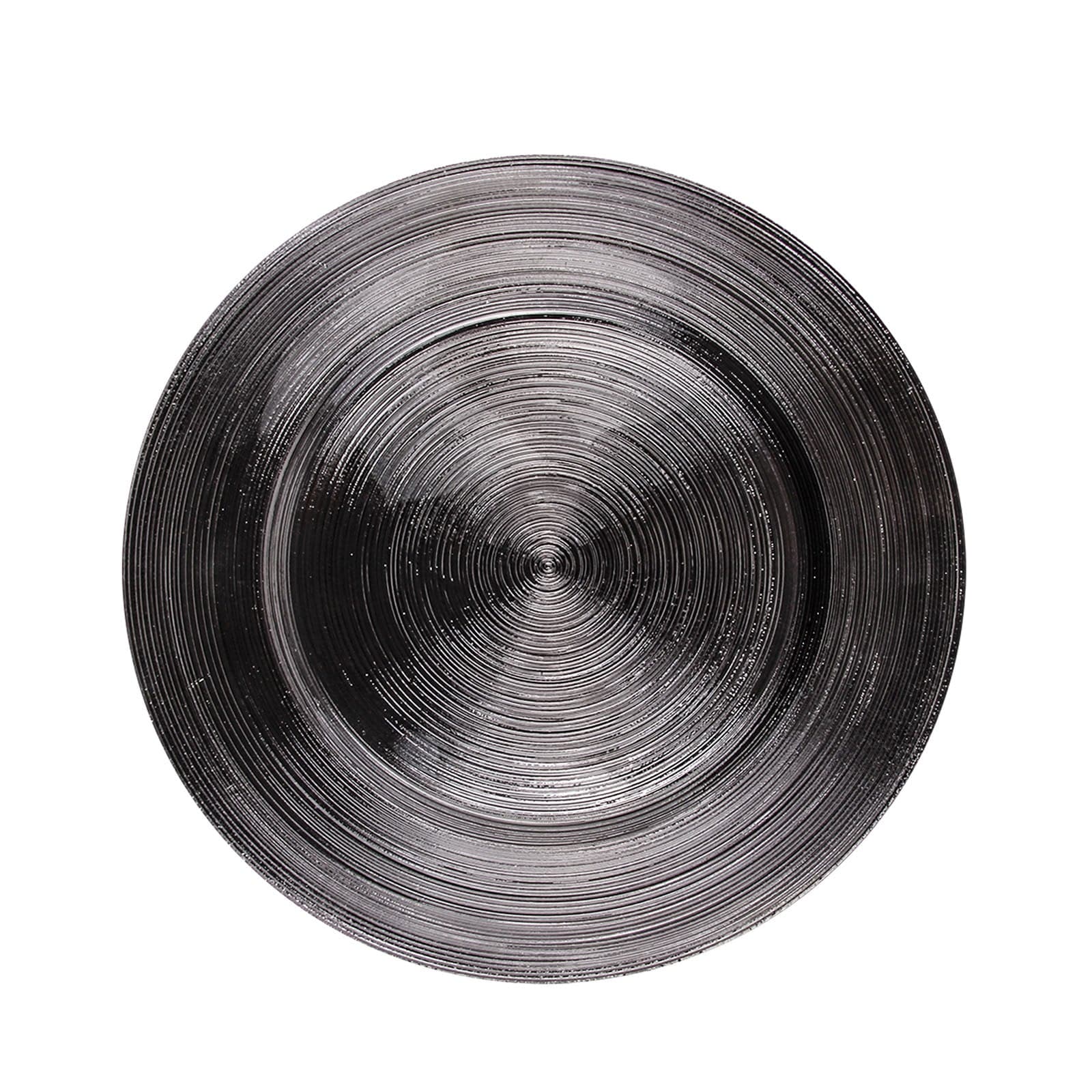 Karaca Premium Silver Supla 37 Cm 332933C 153.01.04.1850 - Plates - ebarza Furniture UAE | Shop Modern Furniture in Abu Dhabi & Dubai - مفروشات ايبازرا في الامارات | تسوق اثاث عصري وديكورات مميزة في دبي وابوظبي