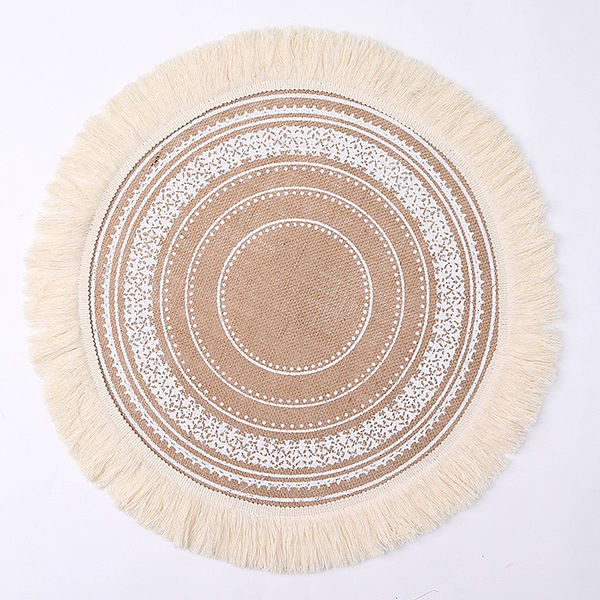 Karaca Ravlen Jute 2 Placemats 153.19.01.1439 -  Placemats - ebarza Furniture UAE | Shop Modern Furniture in Abu Dhabi & Dubai - مفروشات ايبازرا في الامارات | تسوق اثاث عصري وديكورات مميزة في دبي وابوظبي