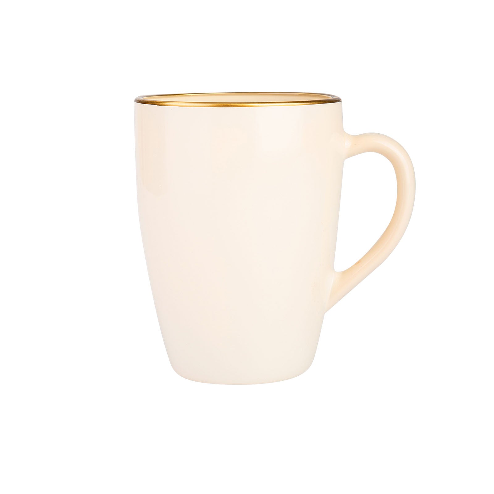 Karaca Retro Anthracite Mug 153.03.06.1606-Beige - Mugs - ebarza Furniture UAE | Shop Modern Furniture in Abu Dhabi & Dubai - مفروشات ايبازرا في الامارات | تسوق اثاث عصري وديكورات مميزة في دبي وابوظبي