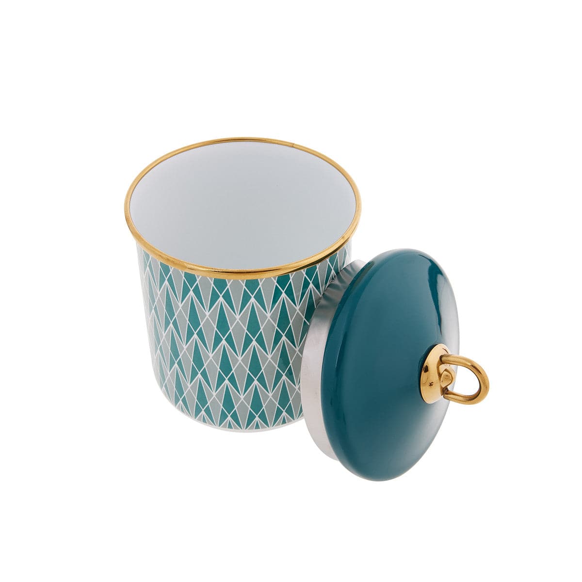 Karaca Retro Green Storage Container Small 153.03.06.5031 -  Spice Sets - ebarza Furniture UAE | Shop Modern Furniture in Abu Dhabi & Dubai - مفروشات ايبازرا في الامارات | تسوق اثاث عصري وديكورات مميزة في دبي وابوظبي