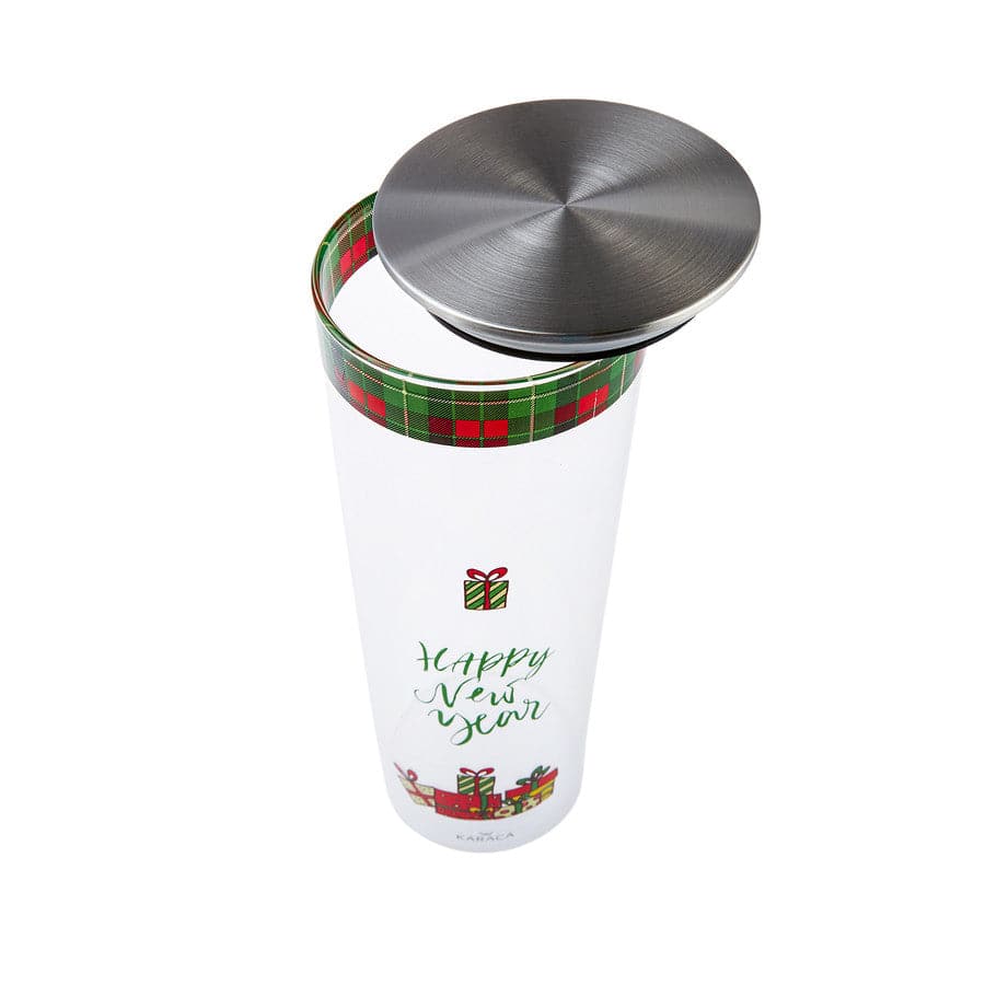 Karaca Ribbon Storage Container 1700 Ml 153.03.06.4933 -  Spice Sets - ebarza Furniture UAE | Shop Modern Furniture in Abu Dhabi & Dubai - مفروشات ايبازرا في الامارات | تسوق اثاث عصري وديكورات مميزة في دبي وابوظبي