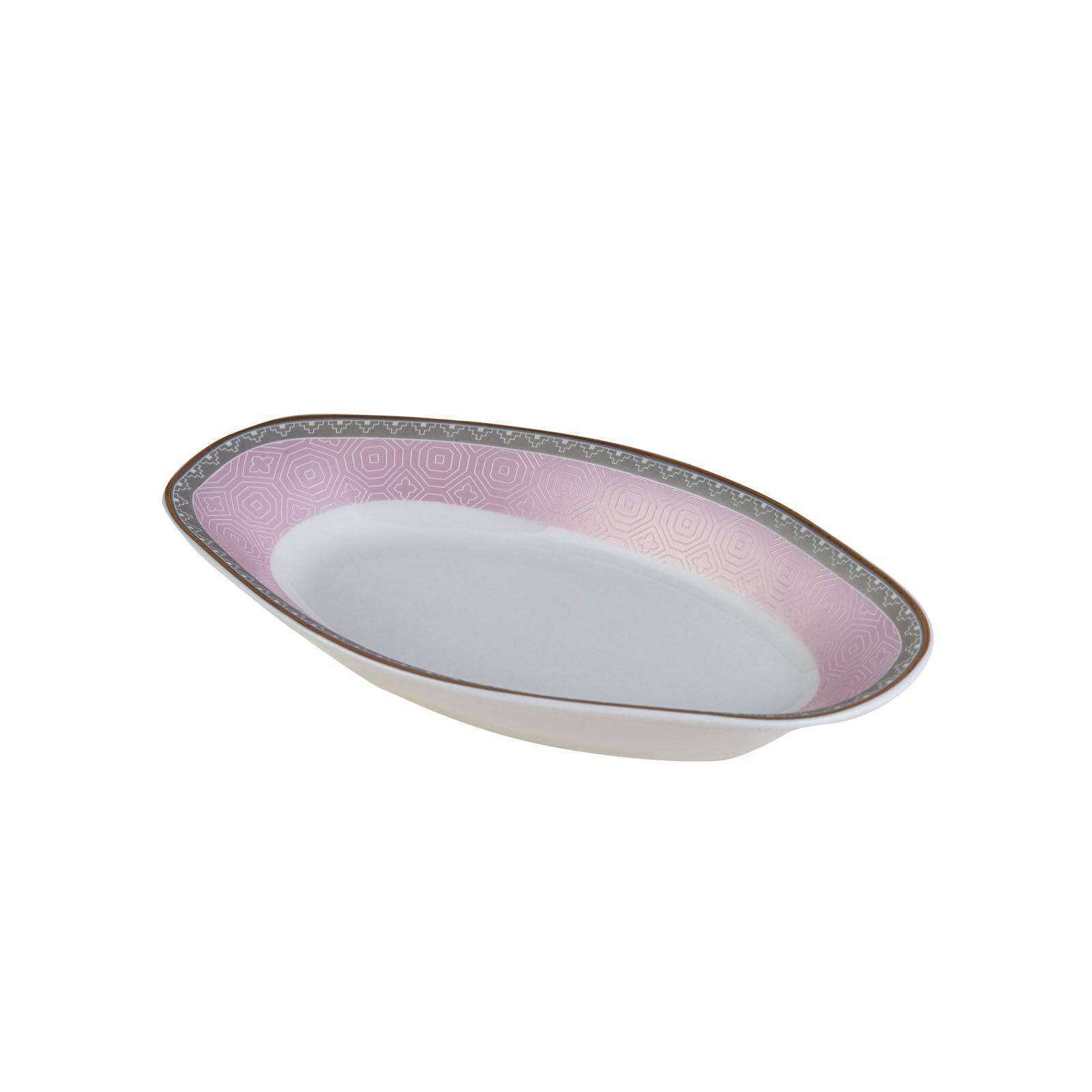 Karaca Romeo Plate 153.03.07.9555 - Plates - ebarza Furniture UAE | Shop Modern Furniture in Abu Dhabi & Dubai - مفروشات ايبازرا في الامارات | تسوق اثاث عصري وديكورات مميزة في دبي وابوظبي