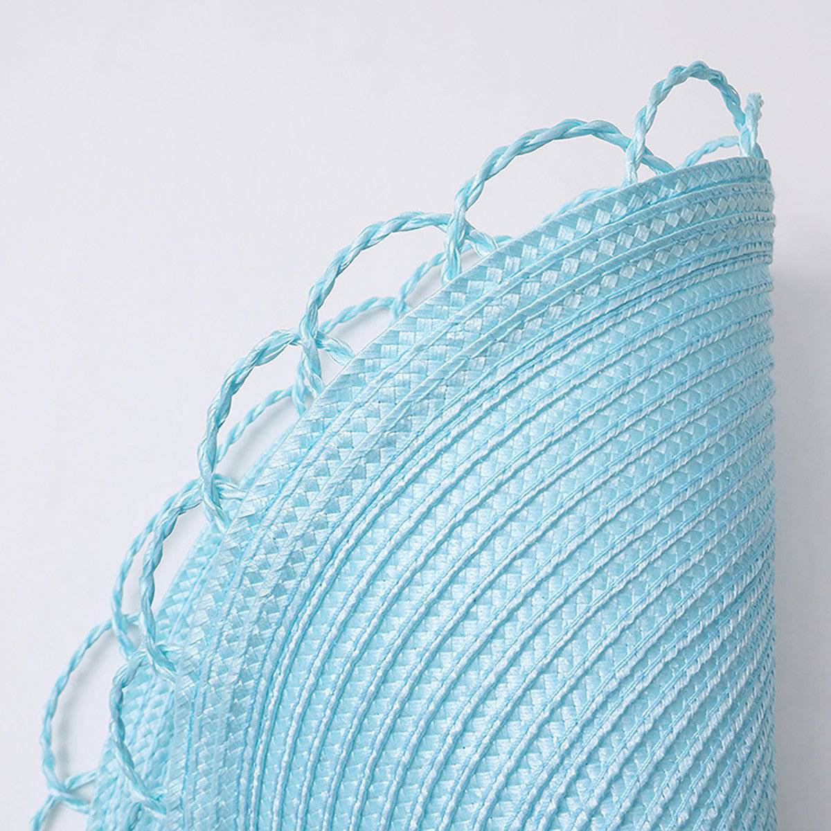 Karaca Sera Woven 2-Piece Placemat Blue 153.20.01.0251 - Placemats - ebarza Furniture UAE | Shop Modern Furniture in Abu Dhabi & Dubai - مفروشات ايبازرا في الامارات | تسوق اثاث عصري وديكورات مميزة في دبي وابوظبي