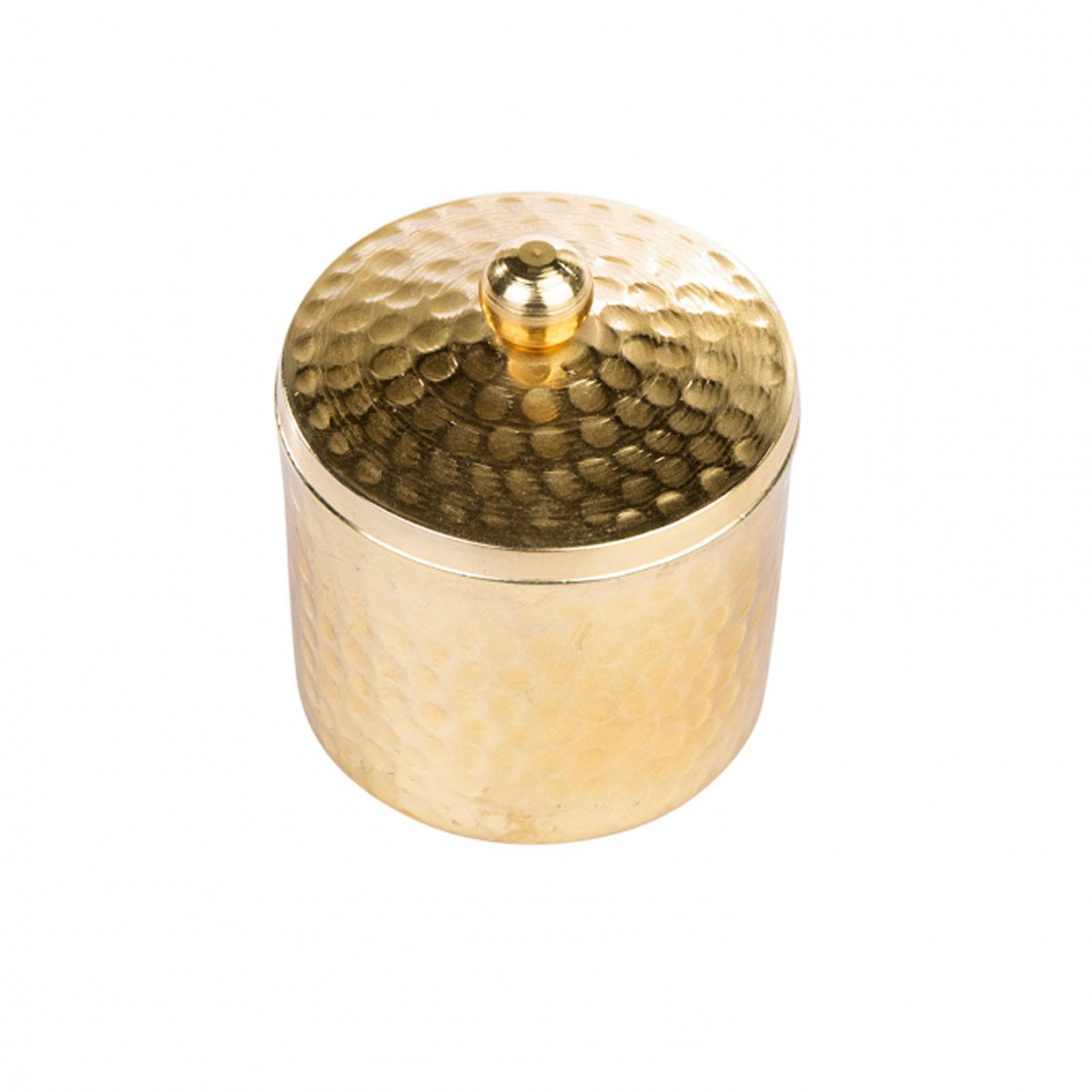 Karaca Set Of 2 Morocco Small Scented Candle  In Gold Metal Box 153.20.01.0177 -  Candles - ebarza Furniture UAE | Shop Modern Furniture in Abu Dhabi & Dubai - مفروشات ايبازرا في الامارات | تسوق اثاث عصري وديكورات مميزة في دبي وابوظبي