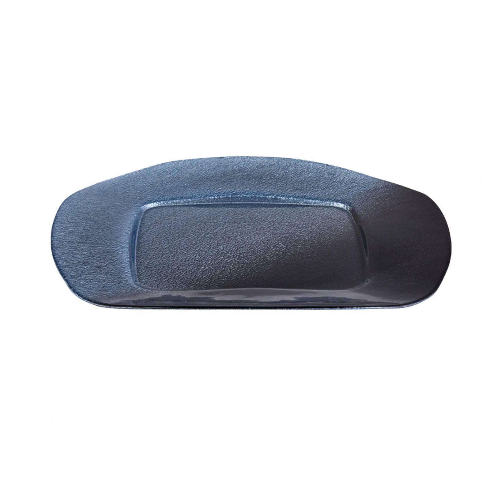 Karaca Sorento Square Base Blue 34 Cm 153.19.01.1155 - Plates - ebarza Furniture UAE | Shop Modern Furniture in Abu Dhabi & Dubai - مفروشات ايبازرا في الامارات | تسوق اثاث عصري وديكورات مميزة في دبي وابوظبي