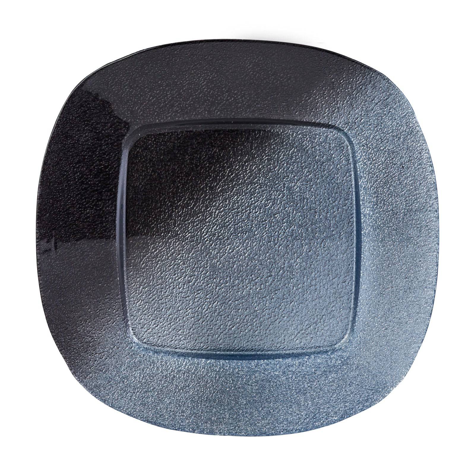 Karaca Sorento Square Base Blue 34 Cm 153.19.01.1155 - Plates - ebarza Furniture UAE | Shop Modern Furniture in Abu Dhabi & Dubai - مفروشات ايبازرا في الامارات | تسوق اثاث عصري وديكورات مميزة في دبي وابوظبي