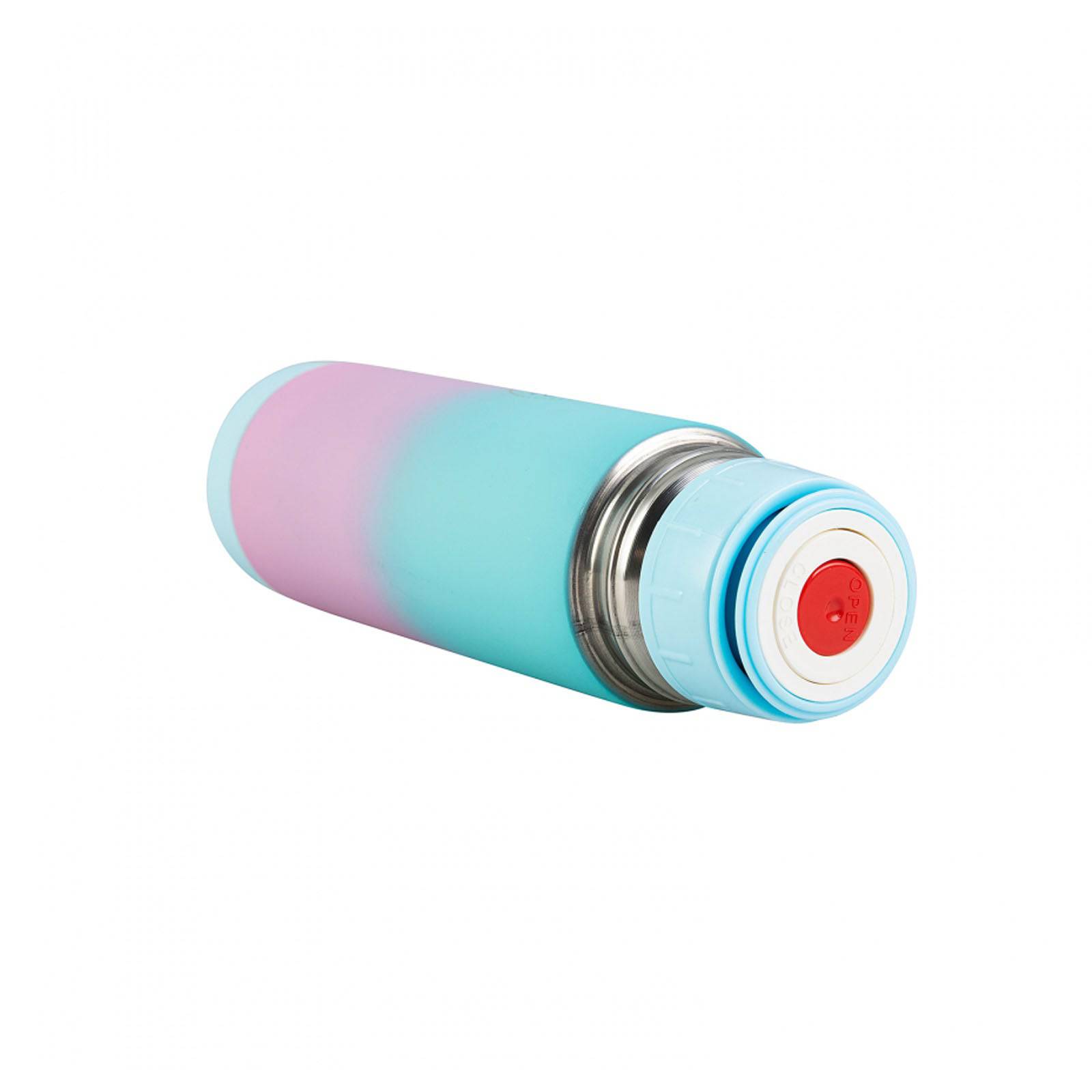 Karaca Travel Sky Blue & Pink 400 Ml Thermos 153.03.07.9669 - Drinkware - ebarza Furniture UAE | Shop Modern Furniture in Abu Dhabi & Dubai - مفروشات ايبازرا في الامارات | تسوق اثاث عصري وديكورات مميزة في دبي وابوظبي