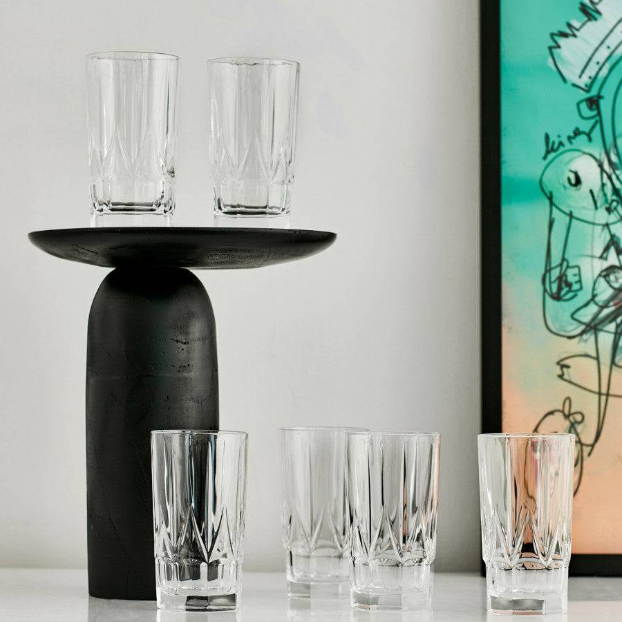 Karaca Turin 24 Piece Glass Set Rcr 153.03.08.0602 - Drinkware - ebarza Furniture UAE | Shop Modern Furniture in Abu Dhabi & Dubai - مفروشات ايبازرا في الامارات | تسوق اثاث عصري وديكورات مميزة في دبي وابوظبي