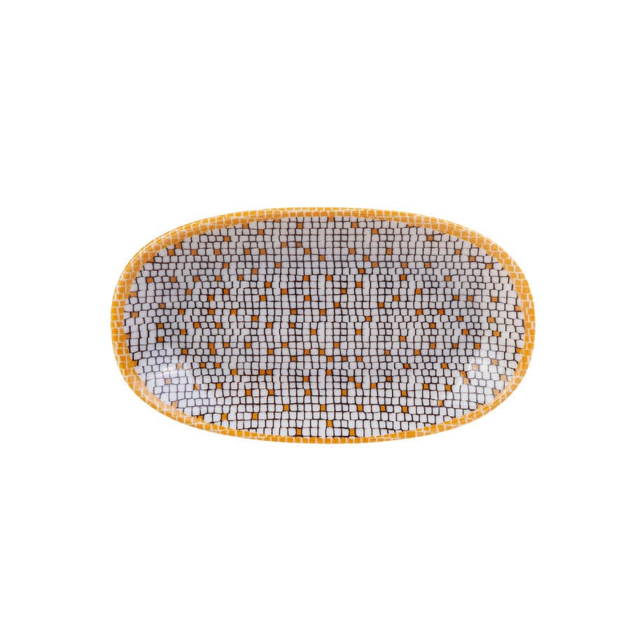 Karaca Zeugma Oval Boat 19 Cm 153.03.06.2487 -  Plates - ebarza Furniture UAE | Shop Modern Furniture in Abu Dhabi & Dubai - مفروشات ايبازرا في الامارات | تسوق اثاث عصري وديكورات مميزة في دبي وابوظبي