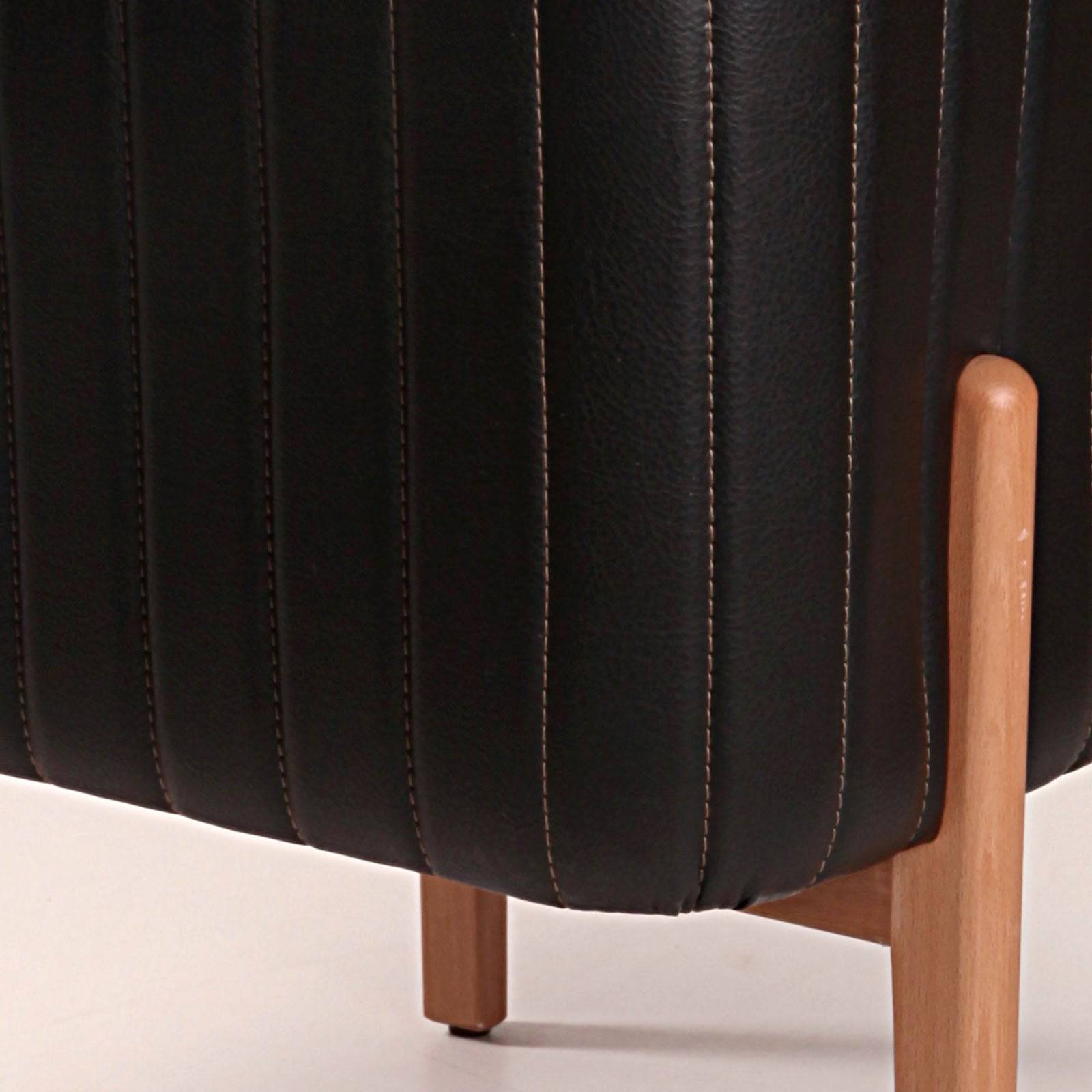 Kenn Lounge Chair Ken-N-Grey-Black - Lounge Chairs - ebarza Furniture UAE | Shop Modern Furniture in Abu Dhabi & Dubai - مفروشات ايبازرا في الامارات | تسوق اثاث عصري وديكورات مميزة في دبي وابوظبي