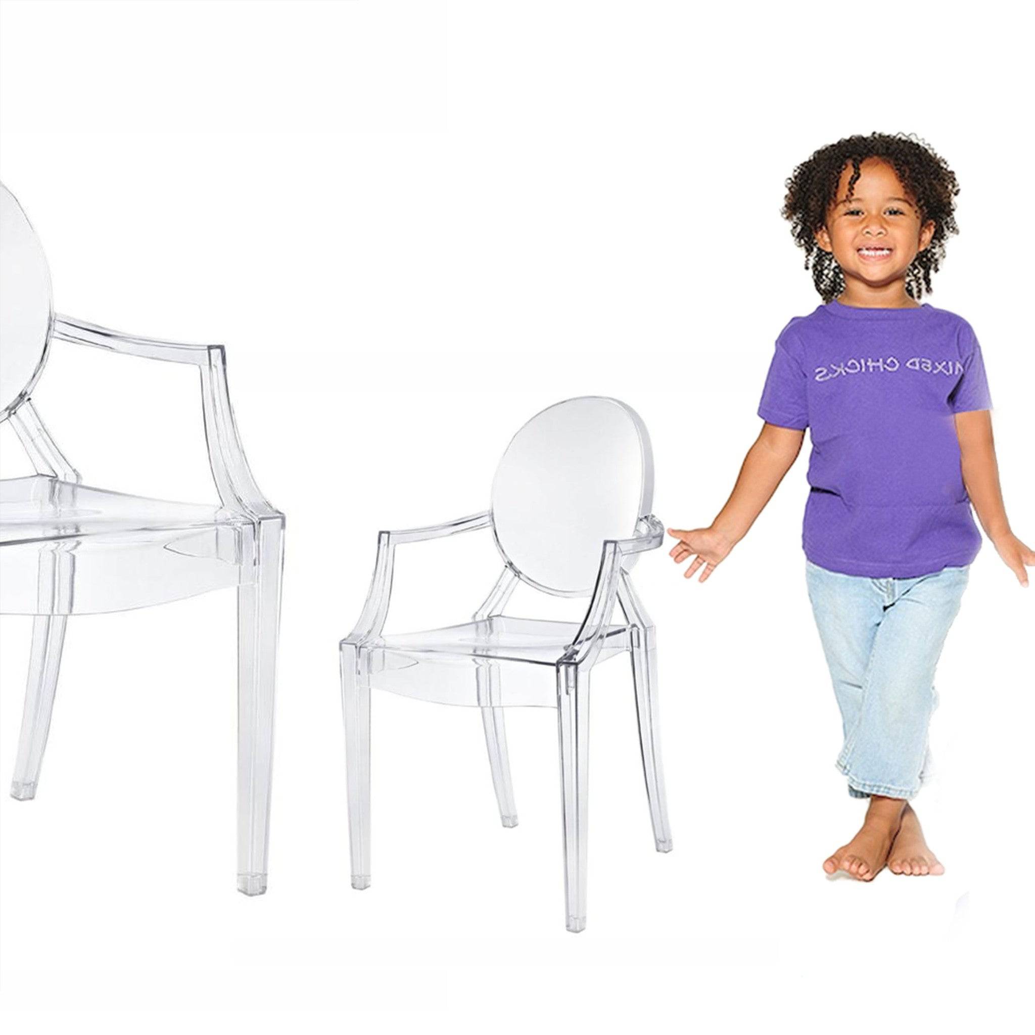 Kids Chair Acrylic Pc-099C - Kids Chairs - ebarza Furniture UAE | Shop Modern Furniture in Abu Dhabi & Dubai - مفروشات ايبازرا في الامارات | تسوق اثاث عصري وديكورات مميزة في دبي وابوظبي
