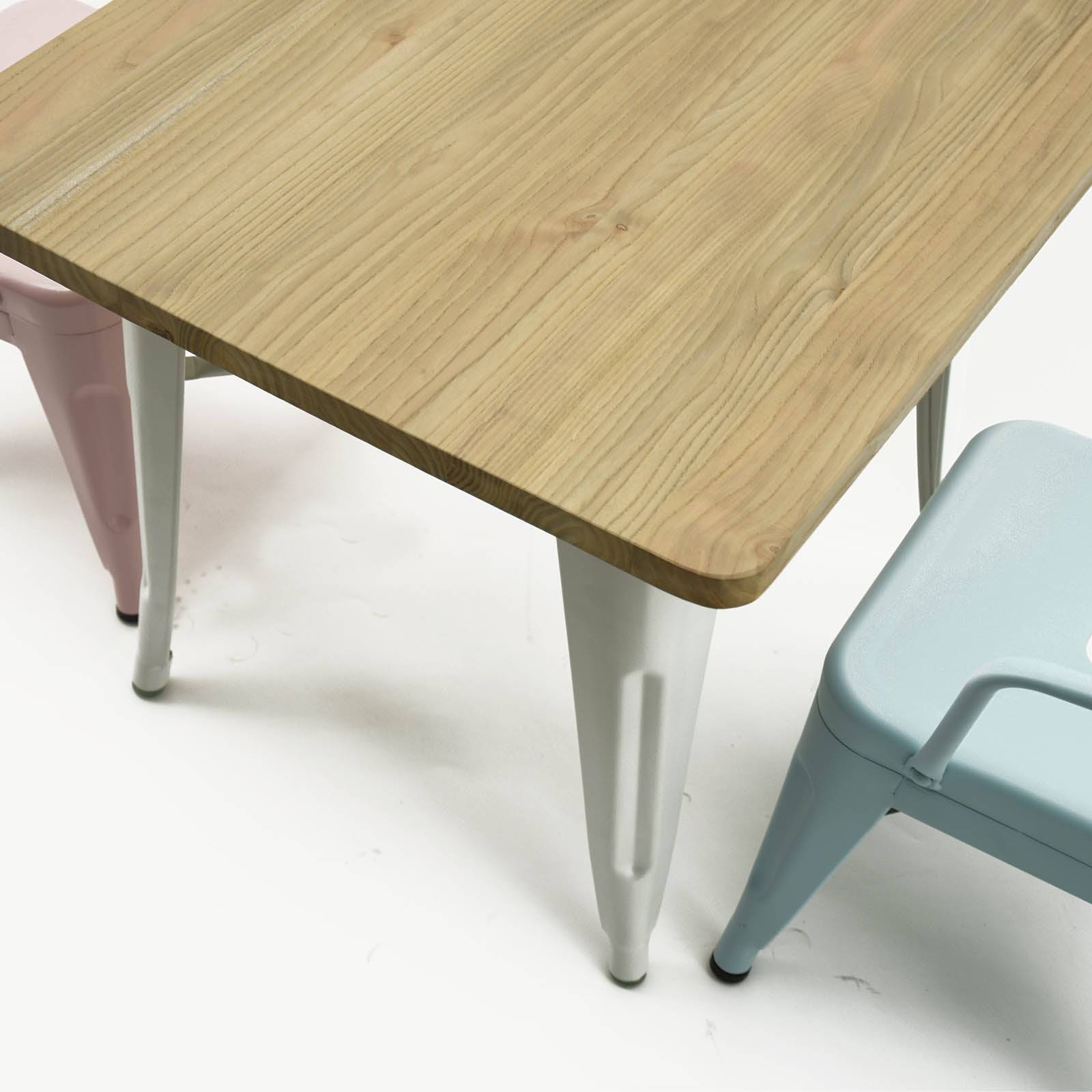 Kids Chair Metal K01-B - Kids Chairs - ebarza Furniture UAE | Shop Modern Furniture in Abu Dhabi & Dubai - مفروشات ايبازرا في الامارات | تسوق اثاث عصري وديكورات مميزة في دبي وابوظبي