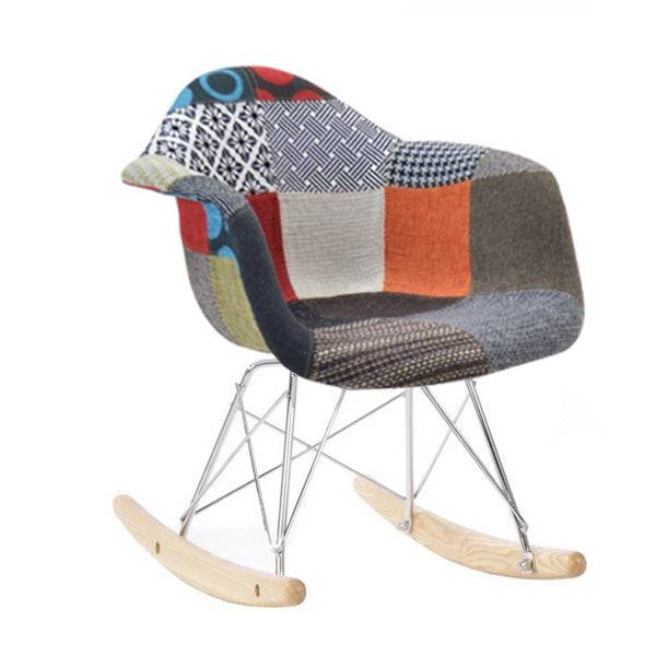 Kids Fabric Rocking Chair Pc-018R-R - Kids Chairs - ebarza Furniture UAE | Shop Modern Furniture in Abu Dhabi & Dubai - مفروشات ايبازرا في الامارات | تسوق اثاث عصري وديكورات مميزة في دبي وابوظبي