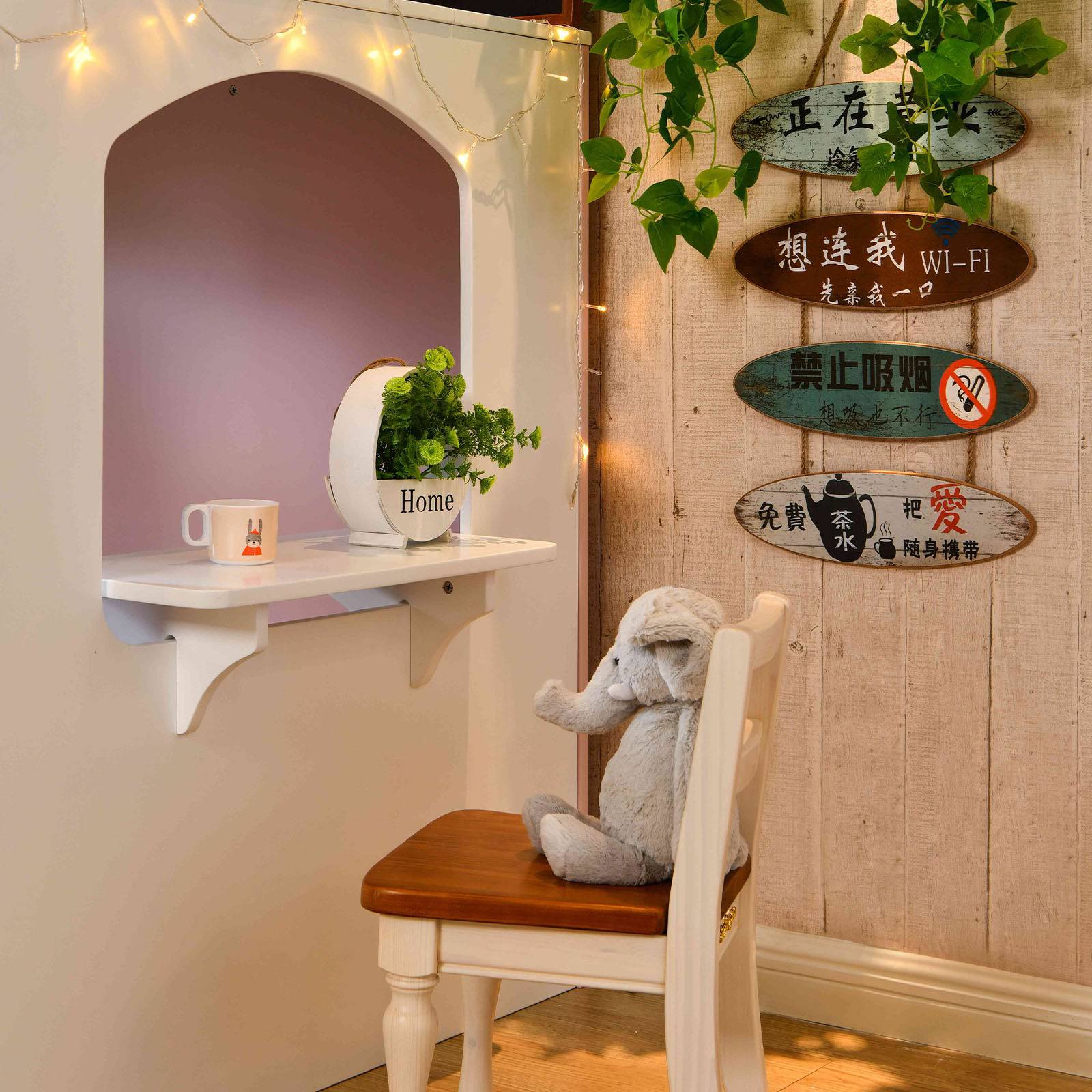 Kids Playhouse Hk-C003-P - Kids - ebarza Furniture UAE | Shop Modern Furniture in Abu Dhabi & Dubai - مفروشات ايبازرا في الامارات | تسوق اثاث عصري وديكورات مميزة في دبي وابوظبي